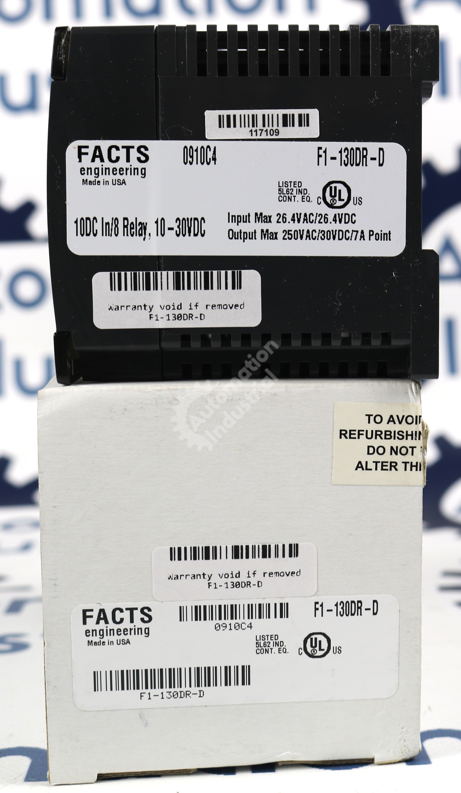 F1-130DR-D by Facts Engineering Output Module DL105 New Surplus Factory Package