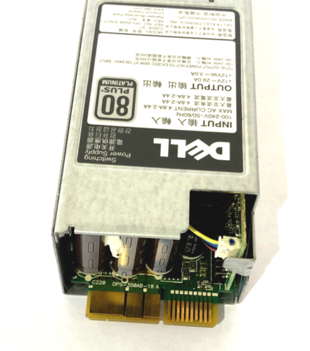 Fuente de alimentación redundante de 350 W para servidores R320 R420 PN: Y8Y65 9WR03 P7GV4 (restaurada certificada)