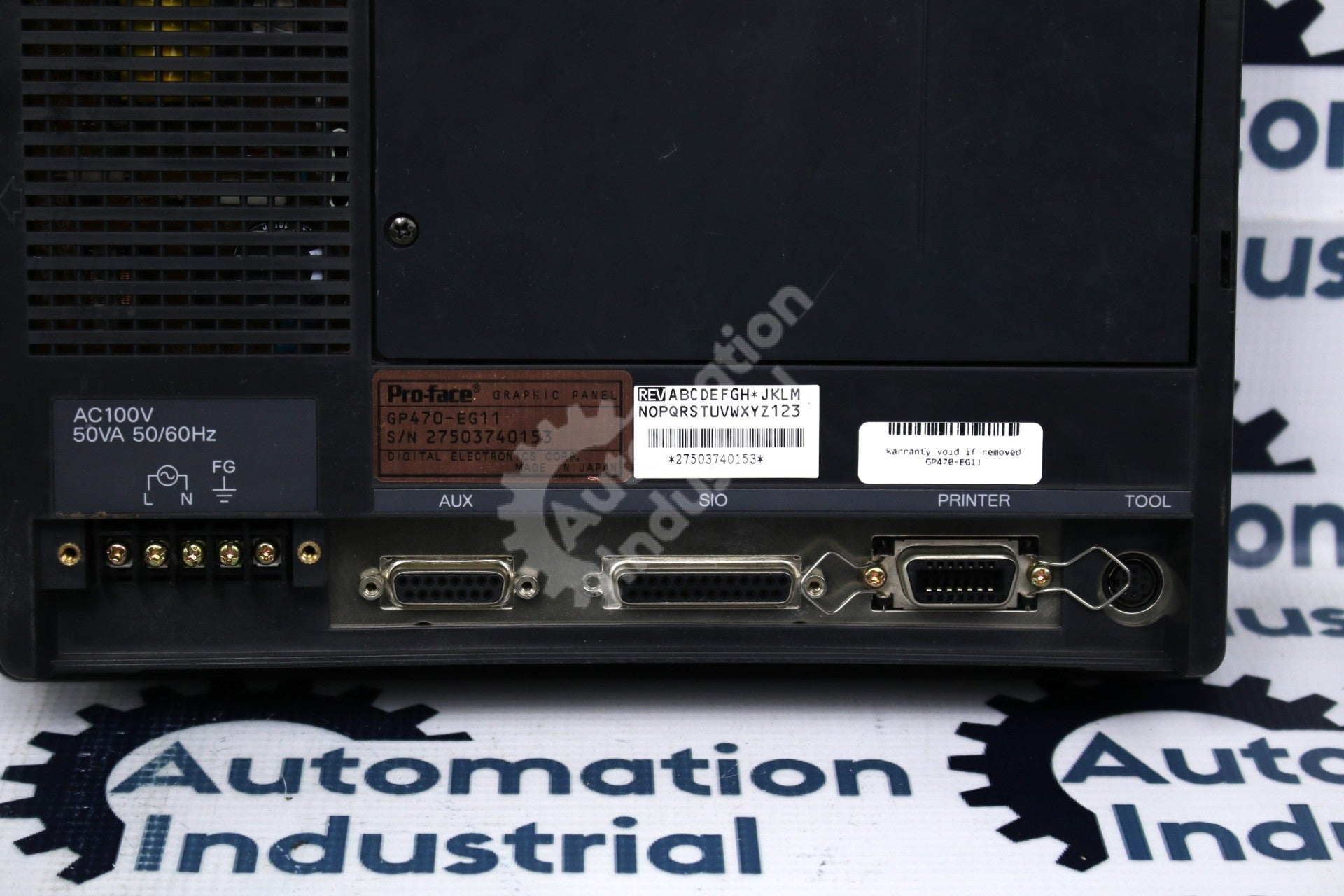 Pro-face GP470-EG11 QPI21100E2P 8.9 inch HMI Touchscreen