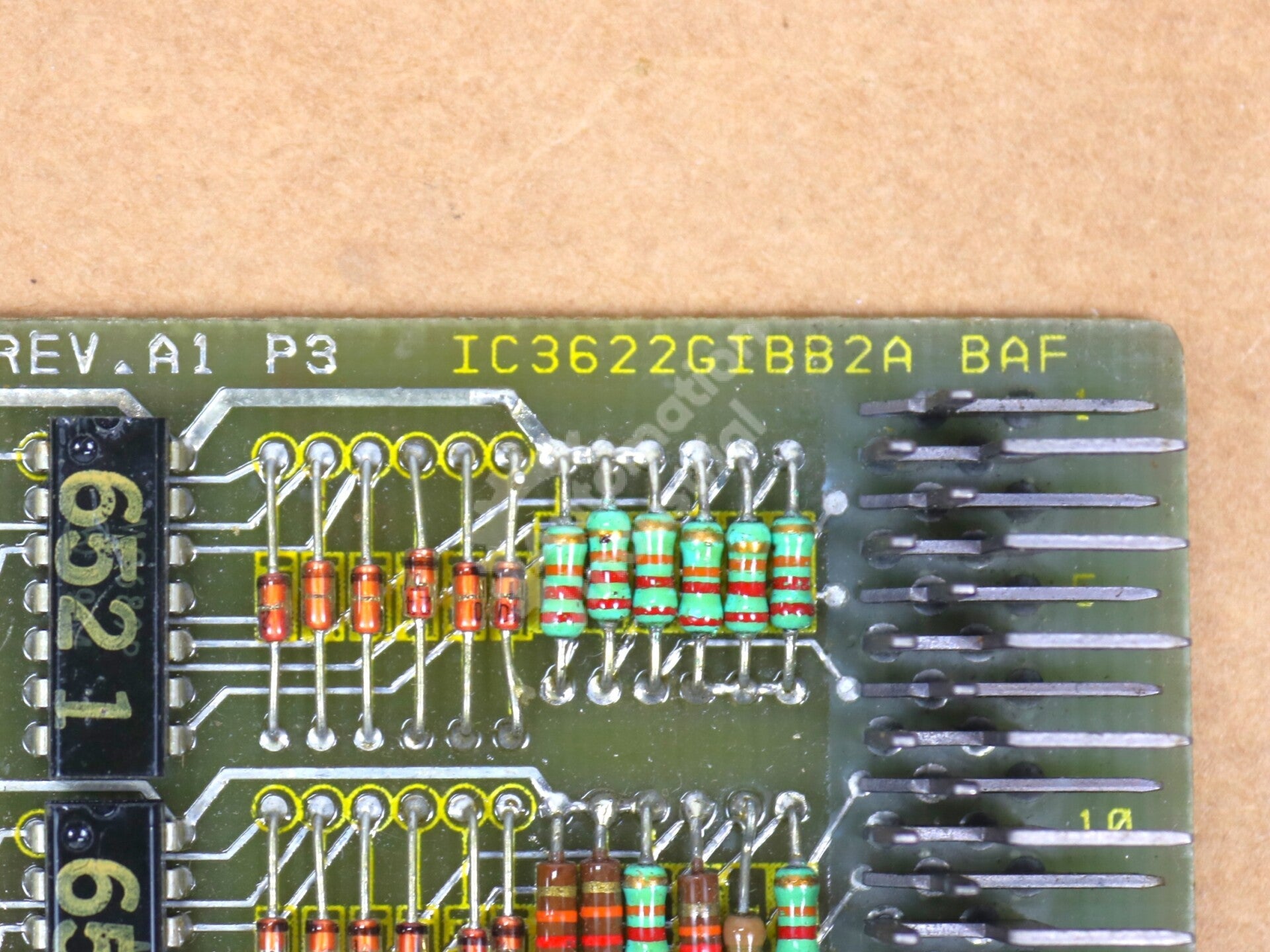 IC3622GIBB2A By General Electric IC3622GIBB AC Input Buffer PC Board