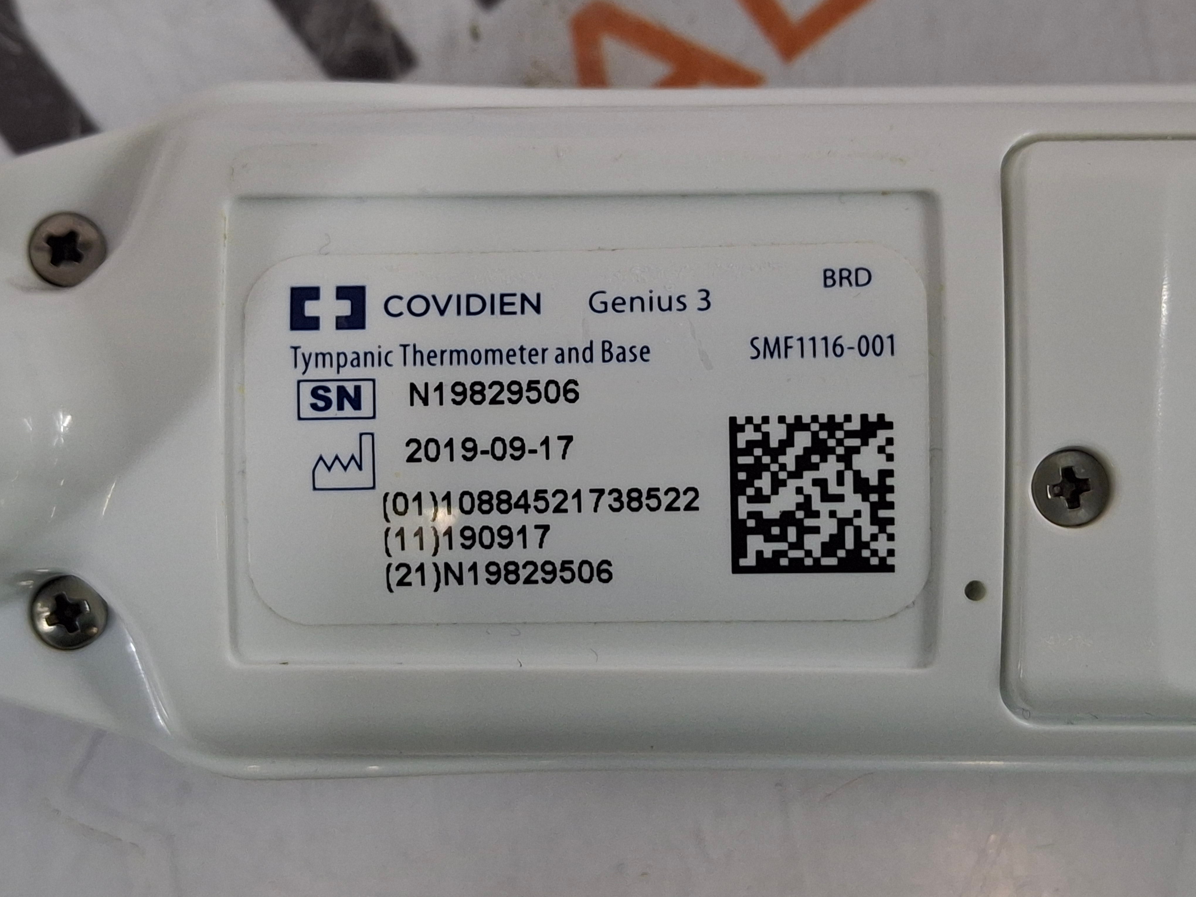 Covidien Genius 3 Thermometer