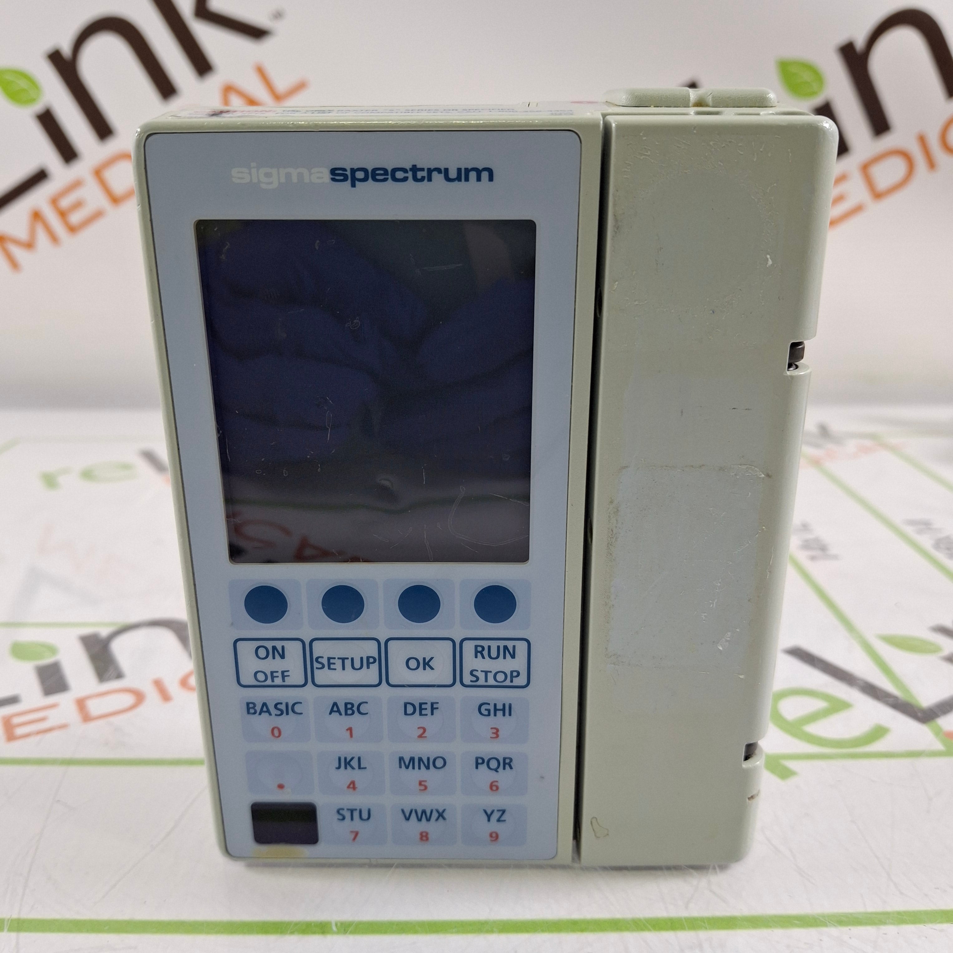 Baxter Sigma Spectrum w/Non Wireless or No Battery Infusion Pump