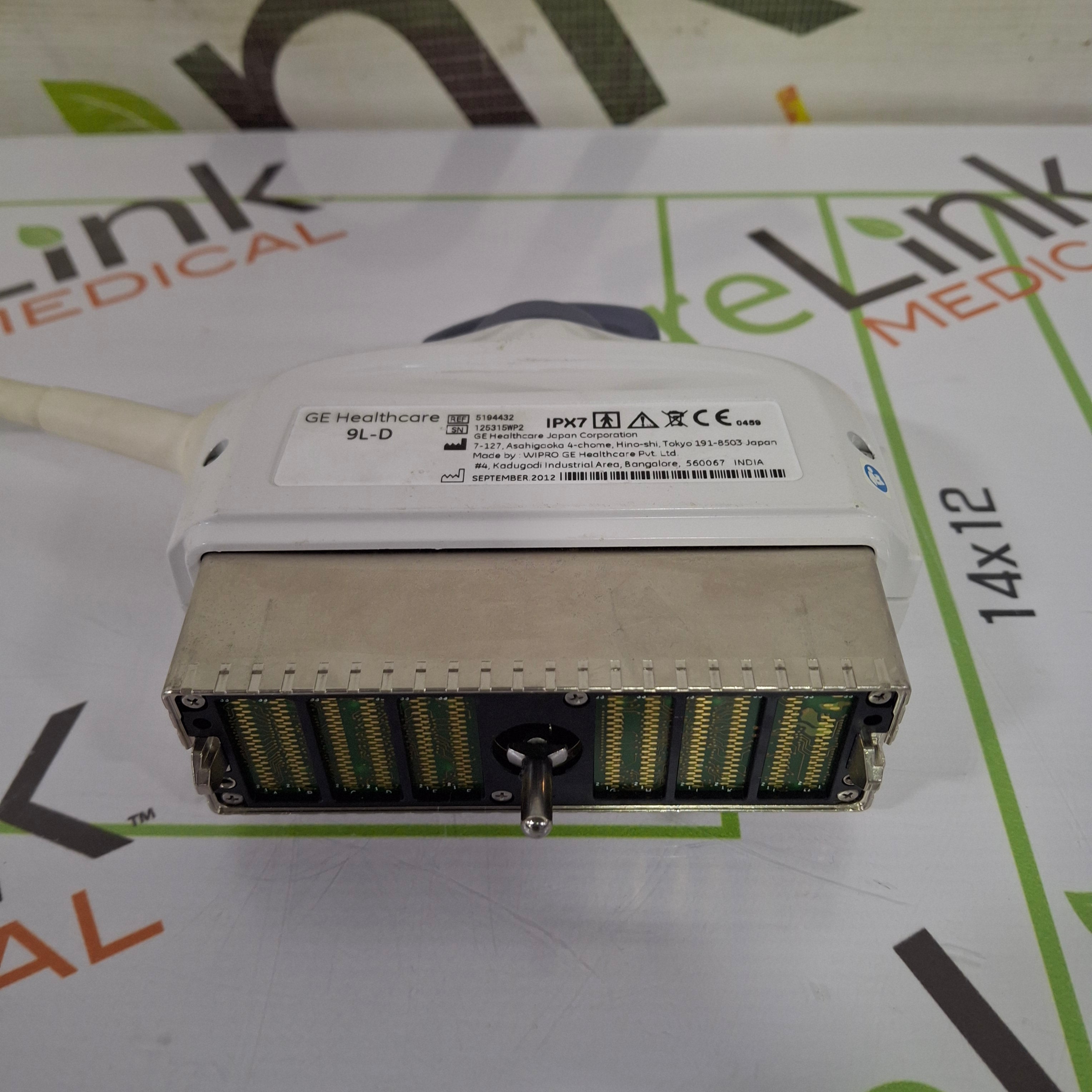 GE Healthcare 9L-D Linear Array Transducer