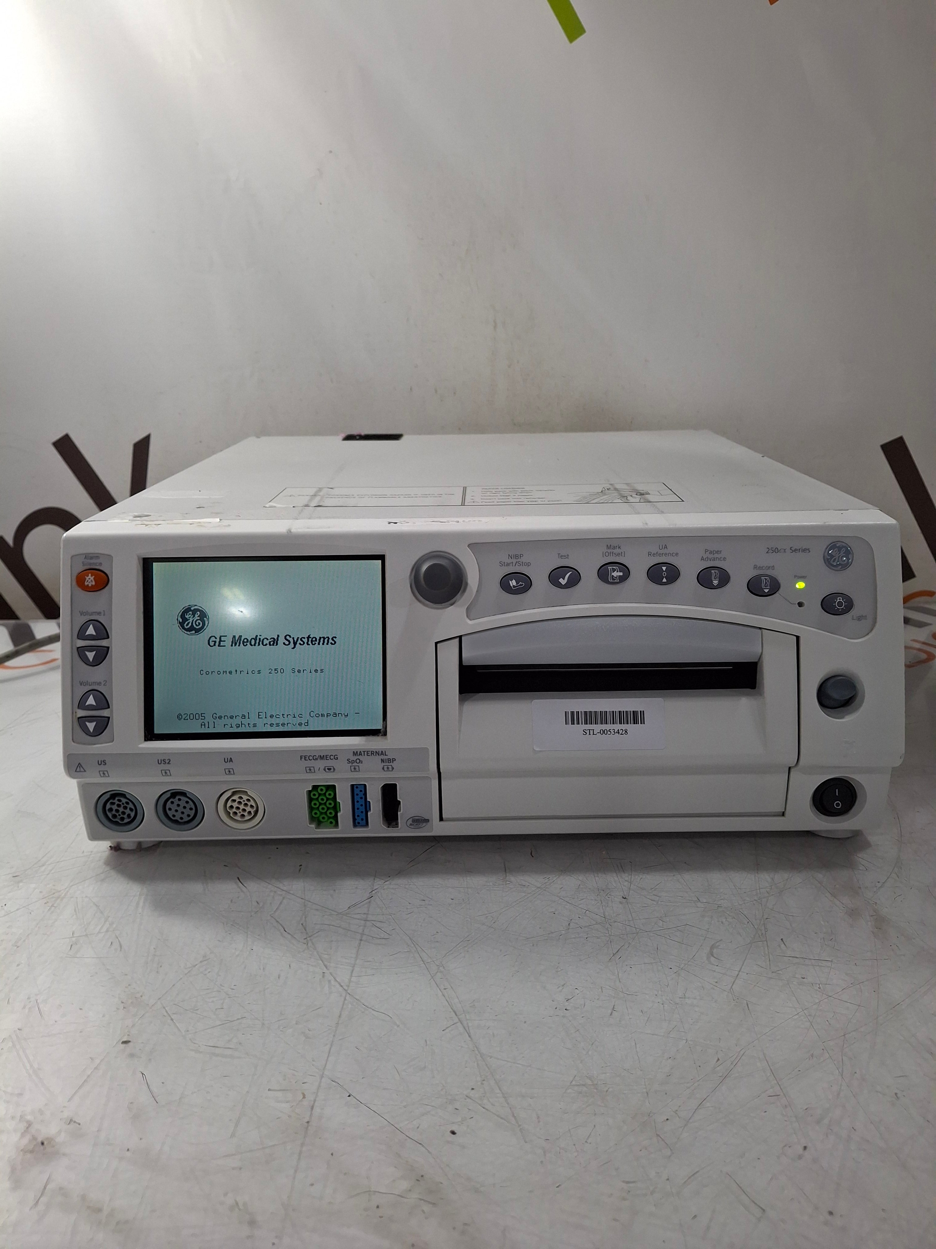 GE Healthcare Corometrics 250cx Series Model 259cx-a Fetal Monitor