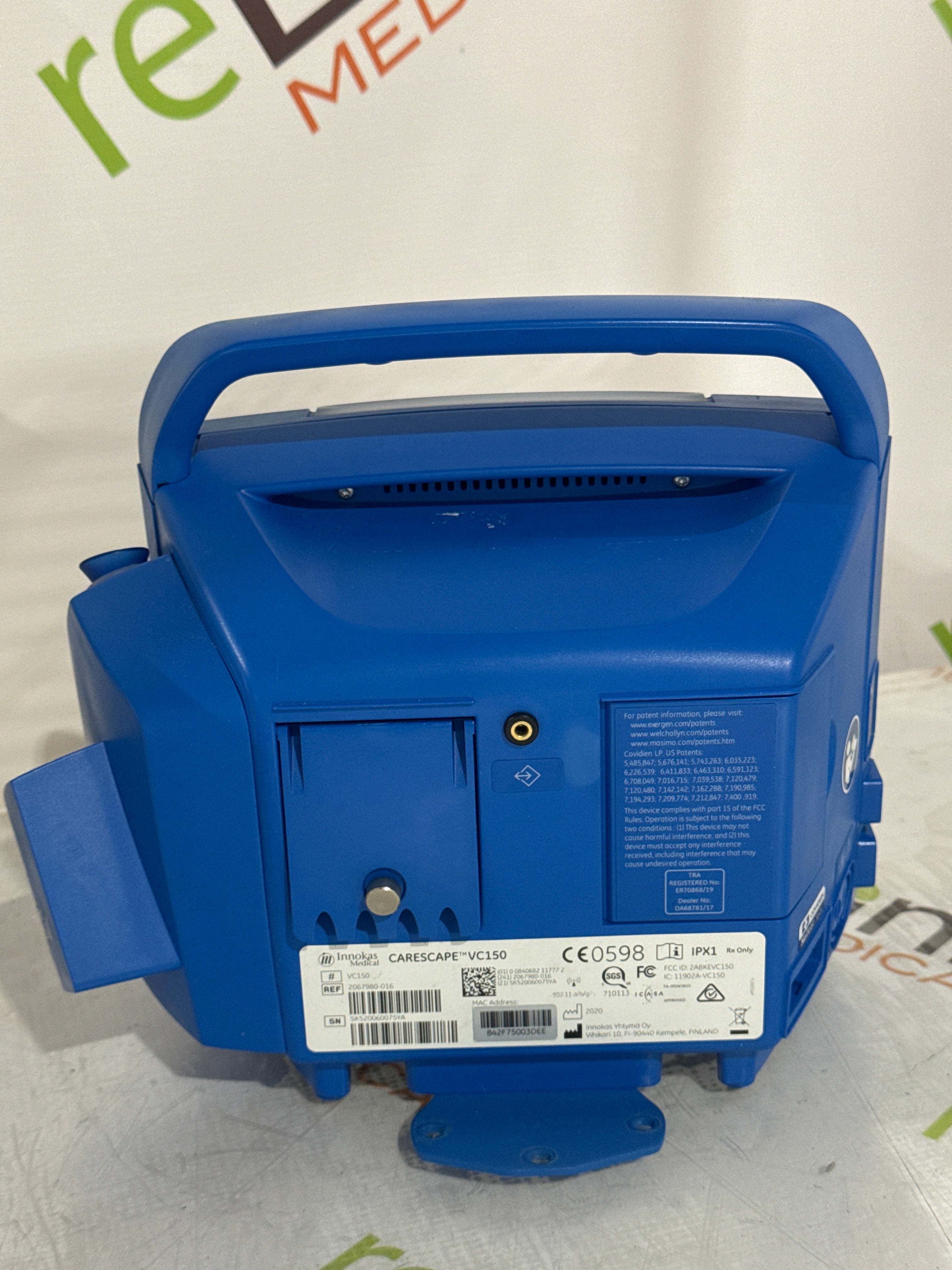 GE Healthcare Carescape VC150 Nellcor Vital Signs Monitor
