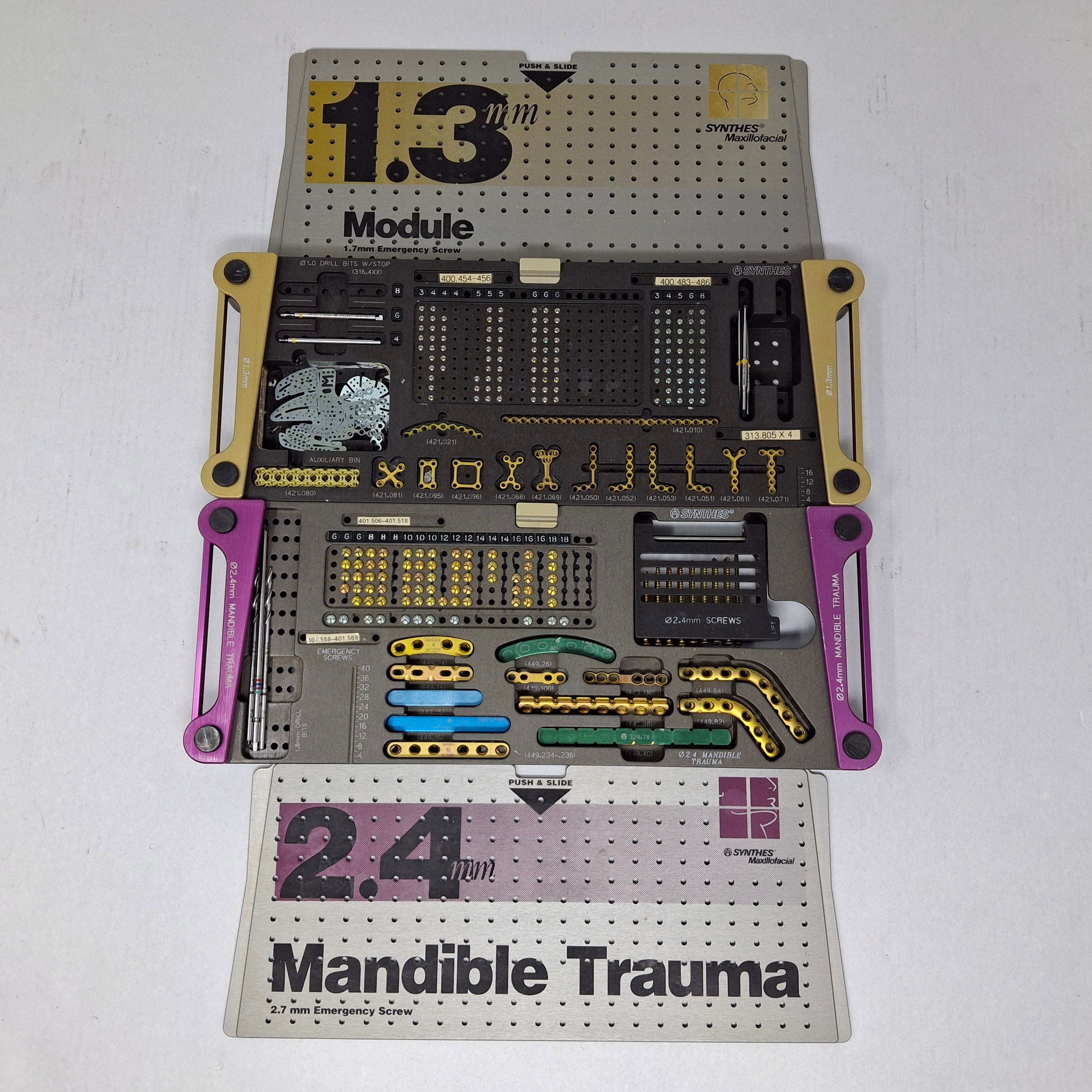 Synthes, Inc. Mandible Modular Fixation System