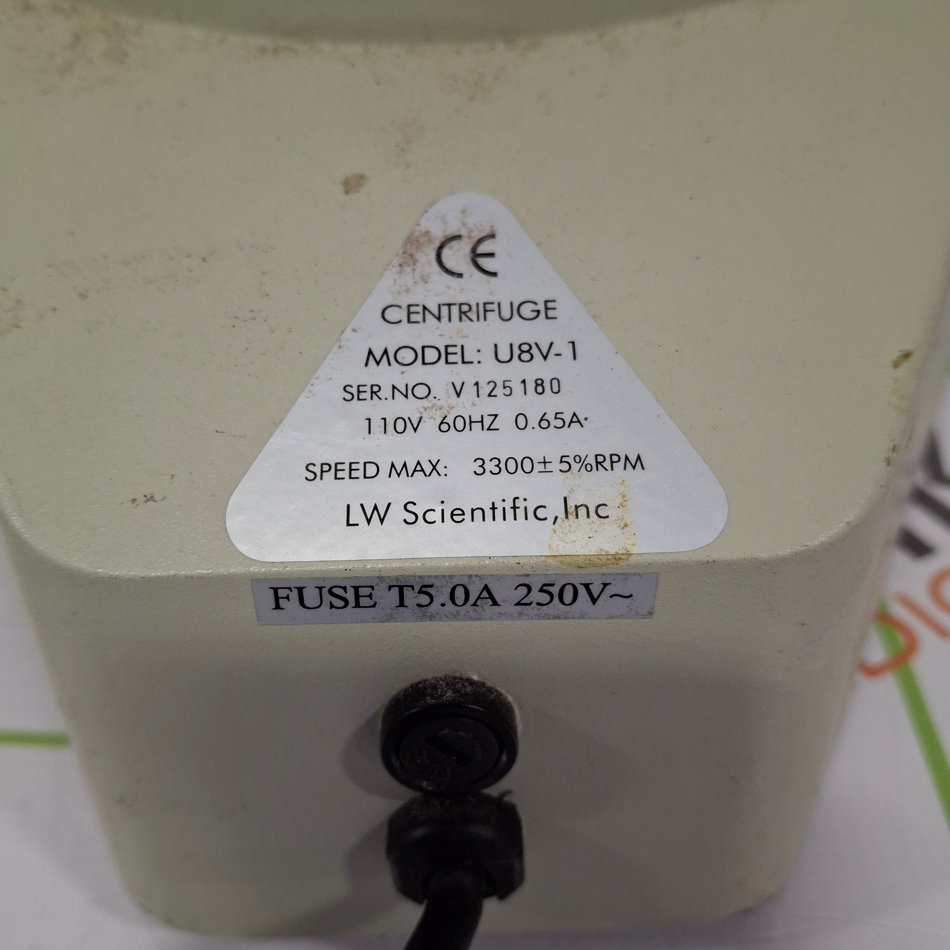 LW Scientific Ultra 8V Centrifuge