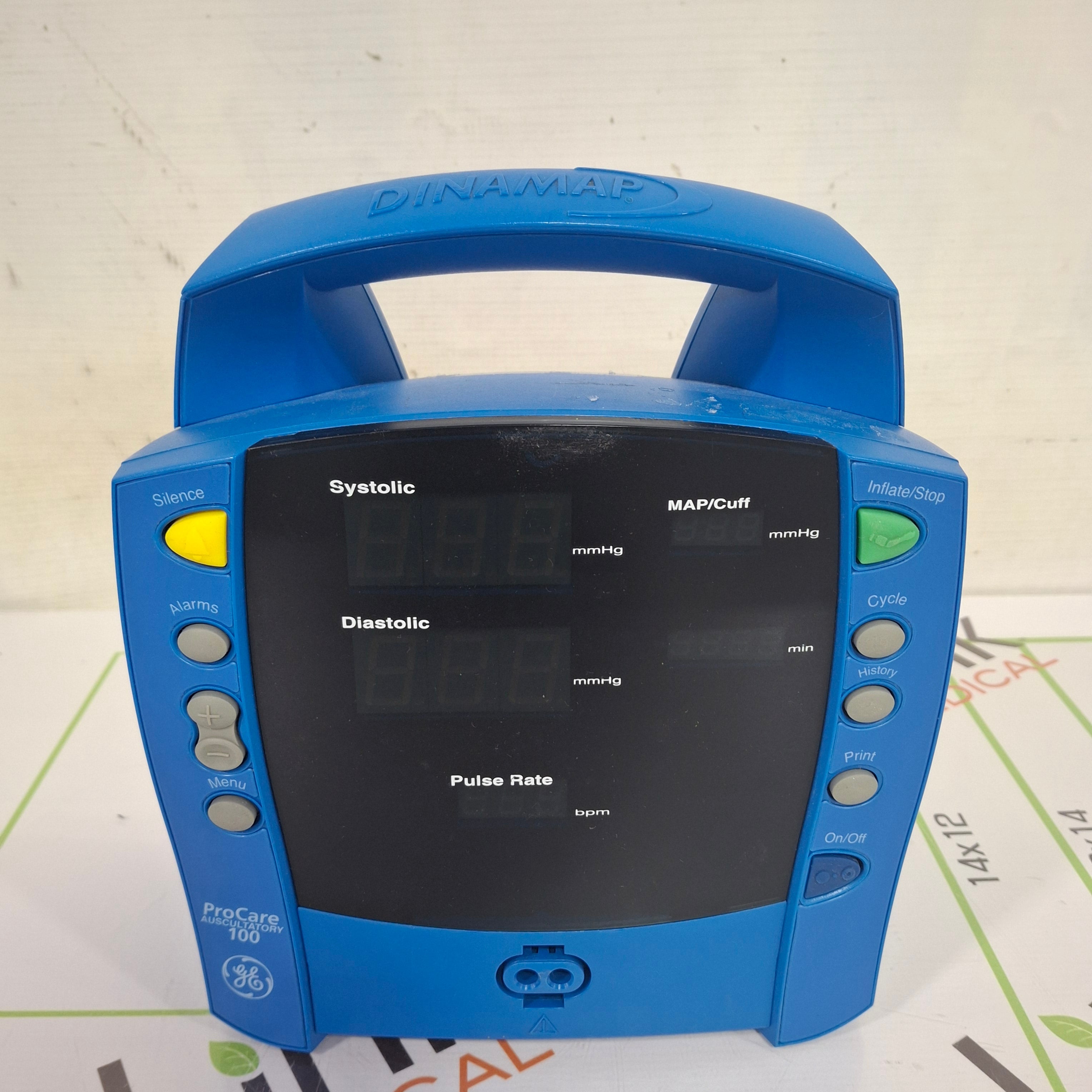 GE Healthcare Dinamap ProCare 120 Vital Signs Monitor