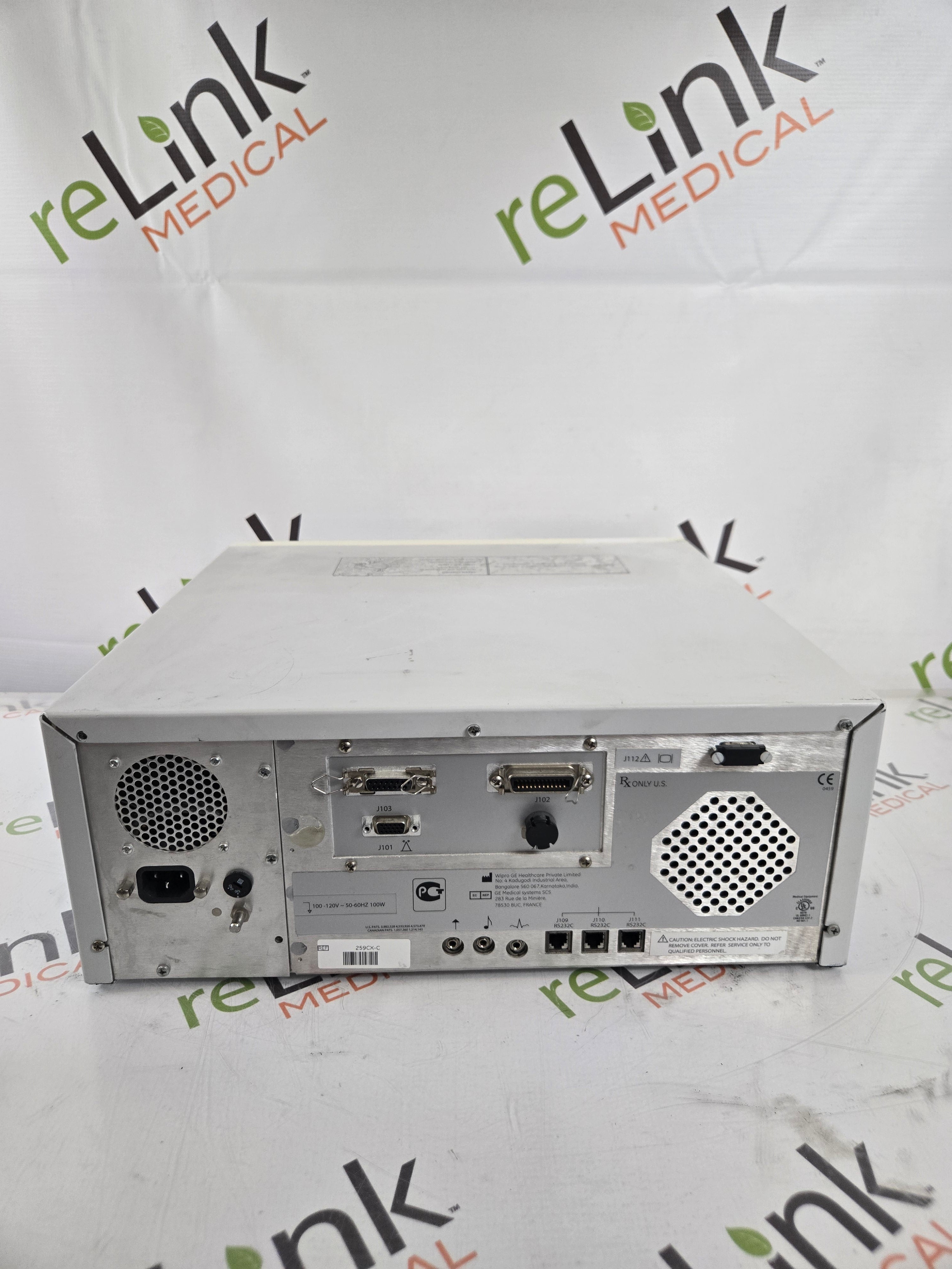 GE Healthcare Corometrics 250cx Series Model 259cx-c Fetal Monitor