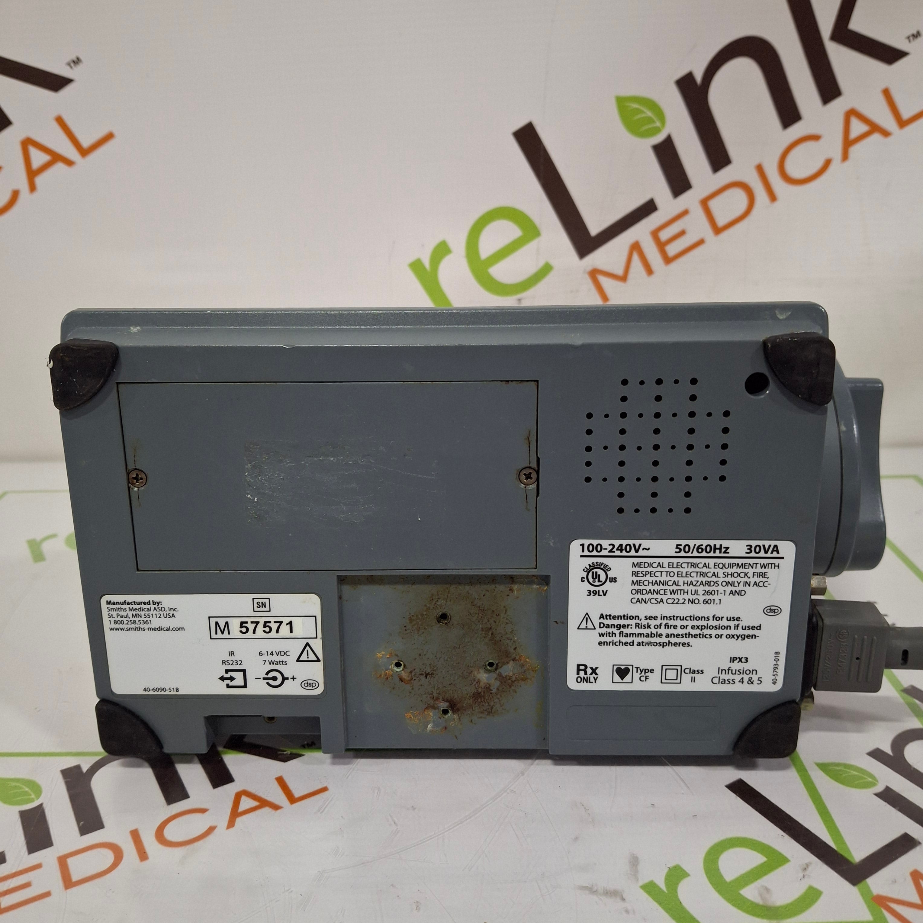 Smiths Medical Medfusion 3500 Syringe Infusion Pump