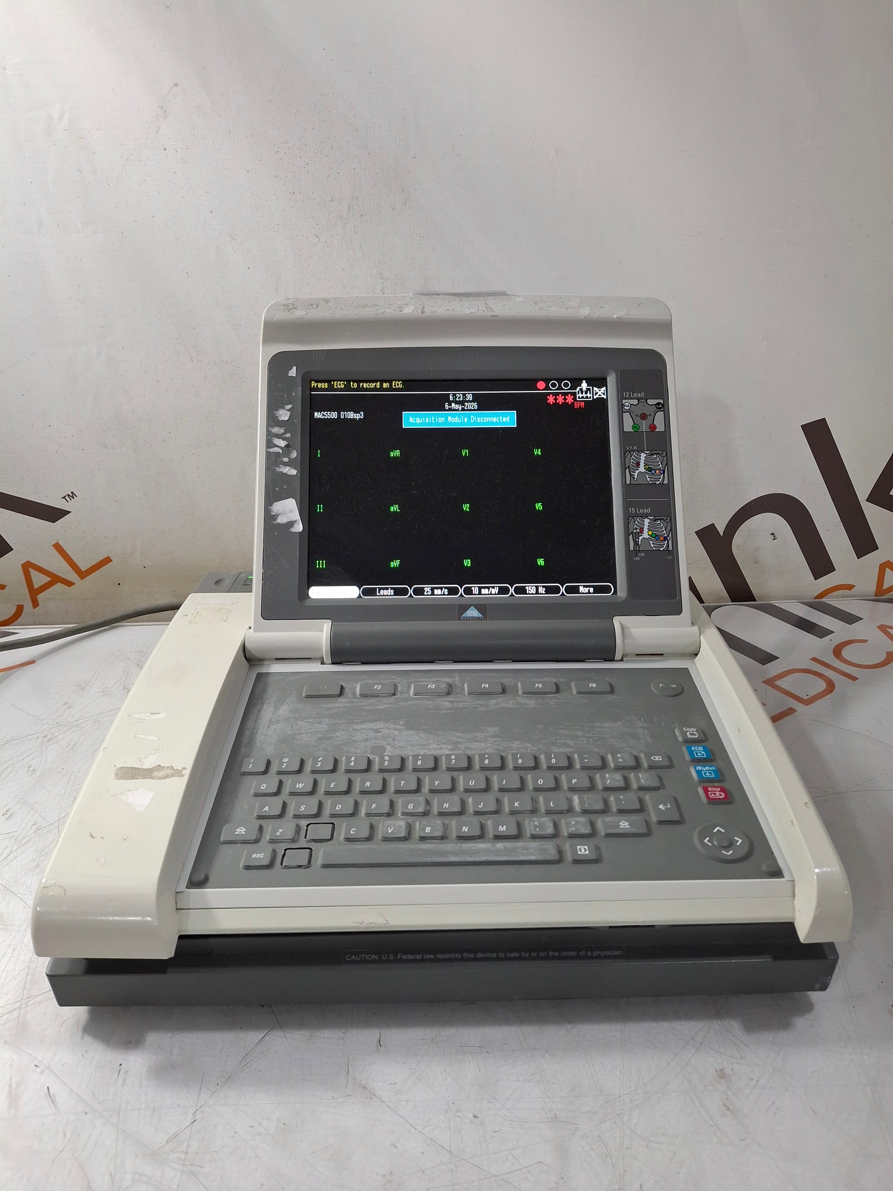 GE Healthcare MAC 5500 HD ECG without CAM Module