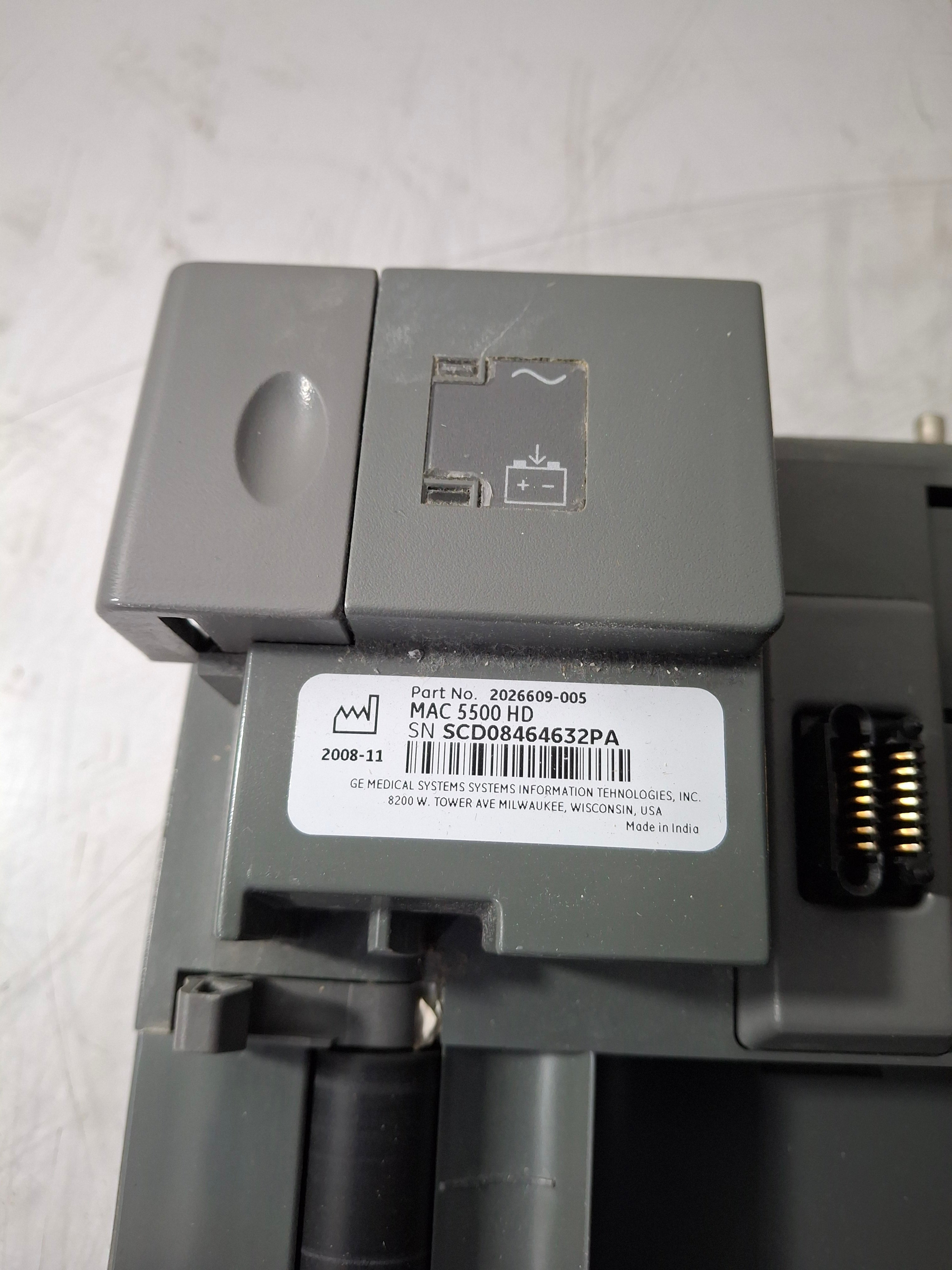 GE Healthcare MAC 5500 HD ECG without CAM Module
