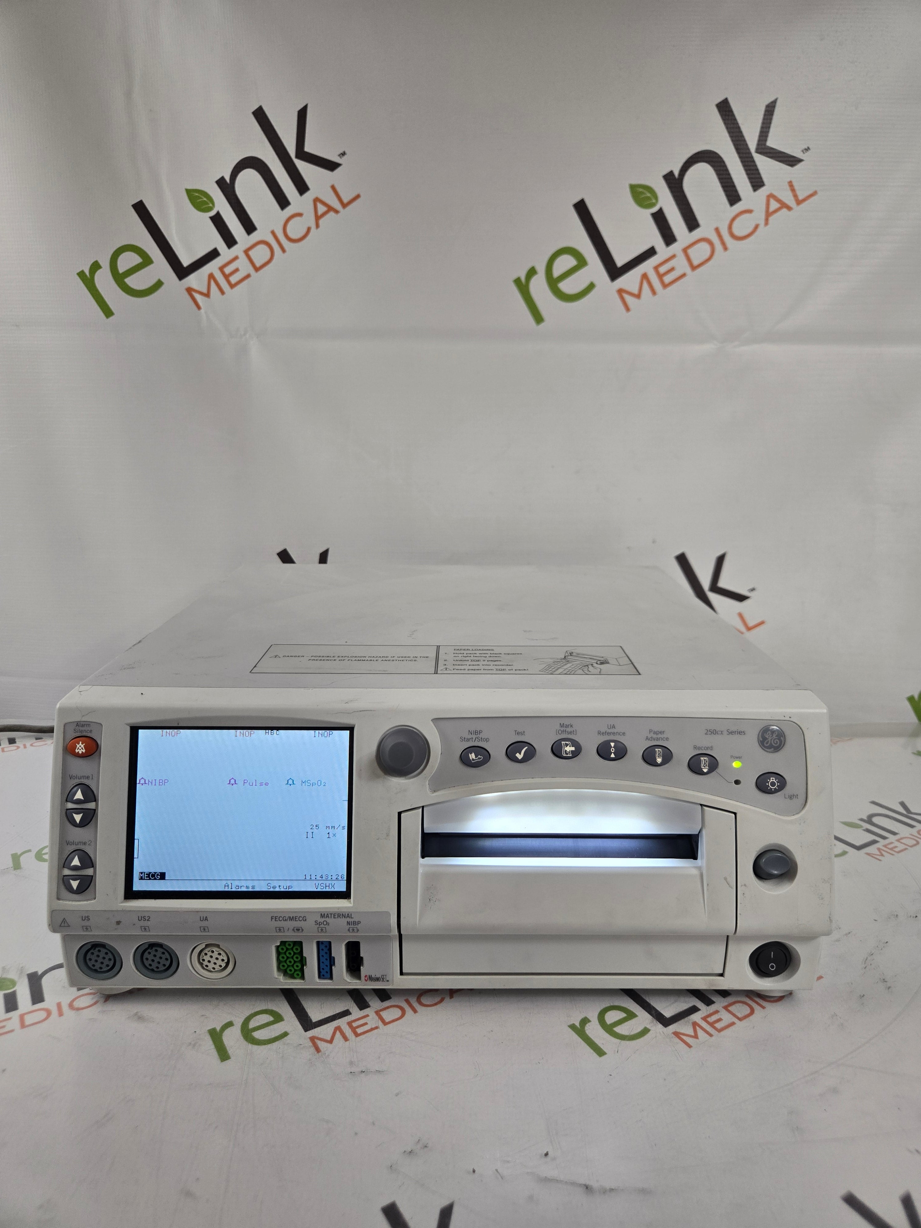 GE Healthcare Corometrics 250cx Series Model 259cx-c Fetal Monitor