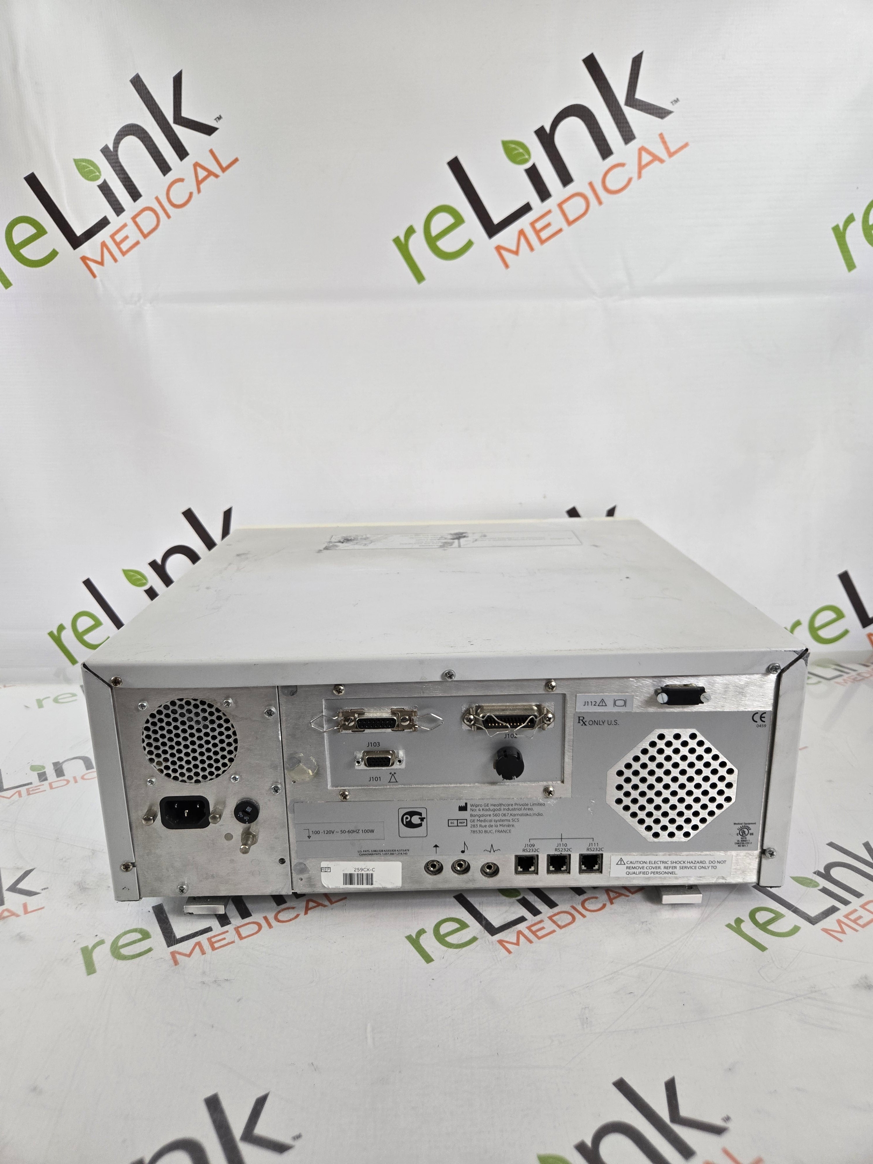 GE Healthcare Corometrics 250cx Series Model 259cx-c Fetal Monitor