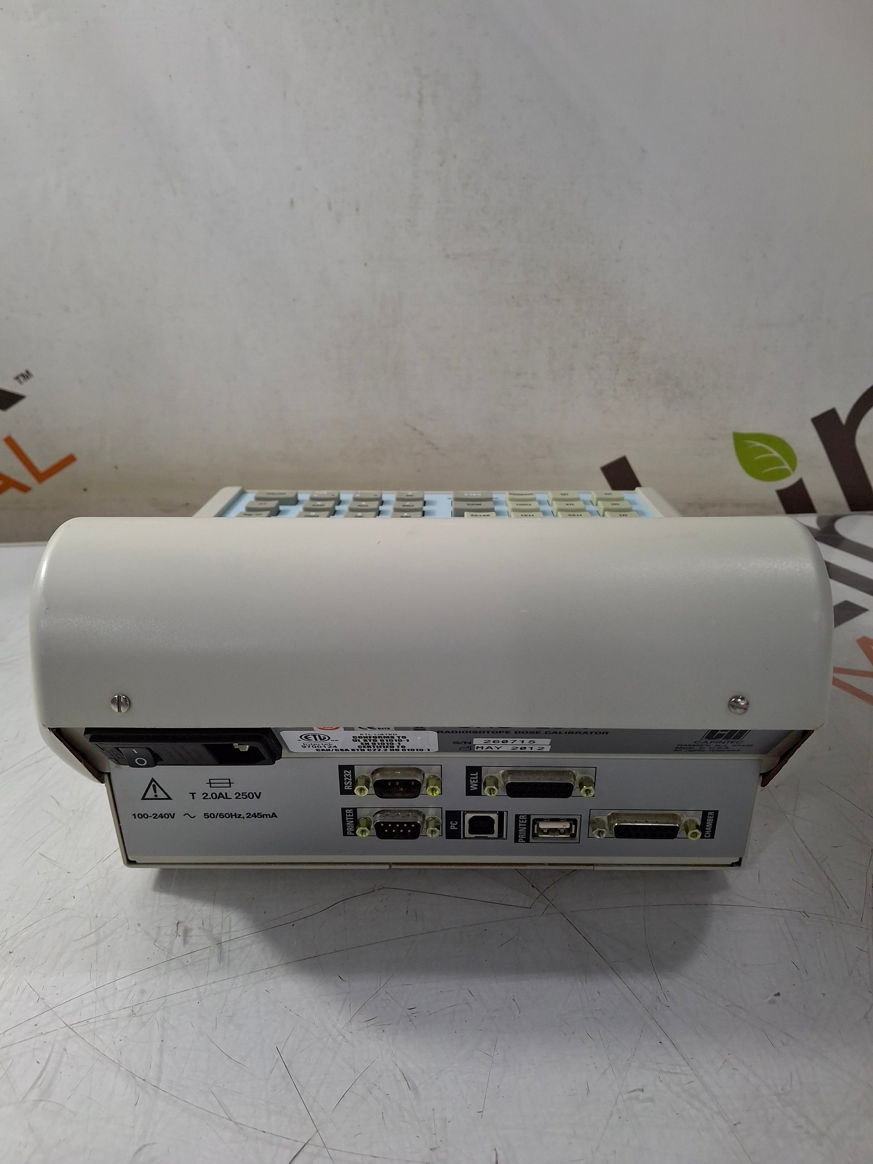 Capintec CRC-25W Radioisotope Dose Calibrator
