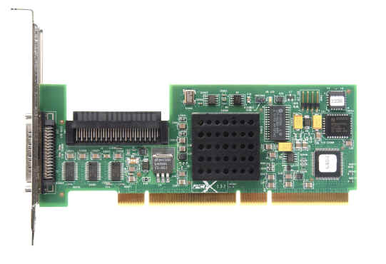 LSI Logic LSI20320-R 64-bit PCI-X Ultra320 SCSI Card with Integrated RAID support. Used.