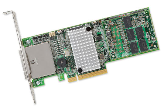 LSI Megaraid 9286-8e 8-Port External PCIe 3.0 6Gb/s SATA+SAS RAID Controller. Card Only.