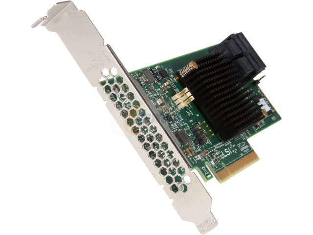 LSI MegaRAID SAS 9341-8i (LSI00407) PCIe 3.0 x8 SATA / SAS High Performance 8-Port 12Gb/s RAID