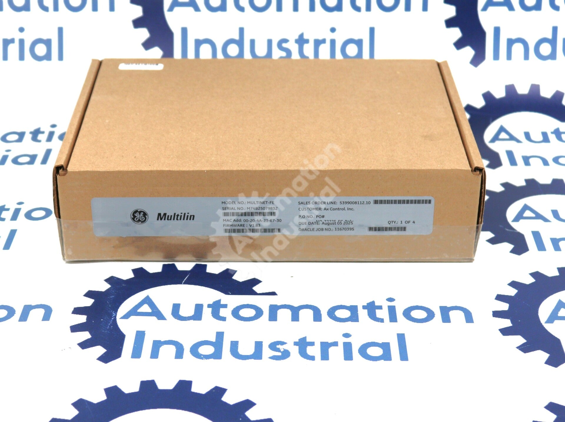 MULTINET-FE By GE Multilin Modbus/RS485 to Ethernet Converter New Sealed