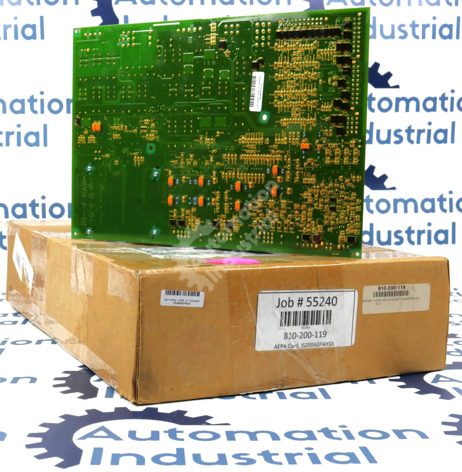 IS200AEPAH1A By GE IS200AEPAH1AFD Control Board New Surplus Factory Package