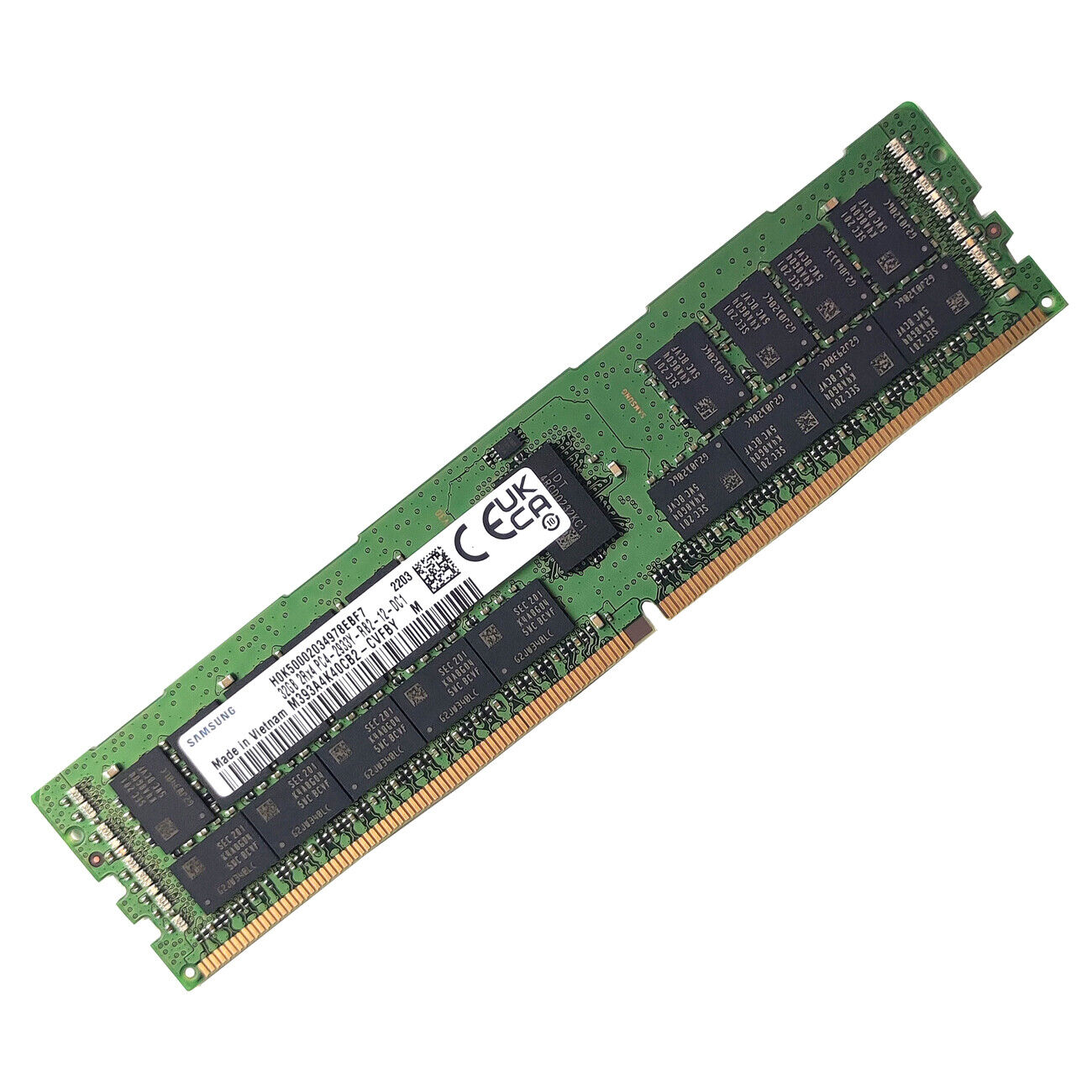 32 GB DDR4 2933 MHz ECC Reg M393A4K40CB2-CVF Compatible P00924-B21 Ranuras de RAM
