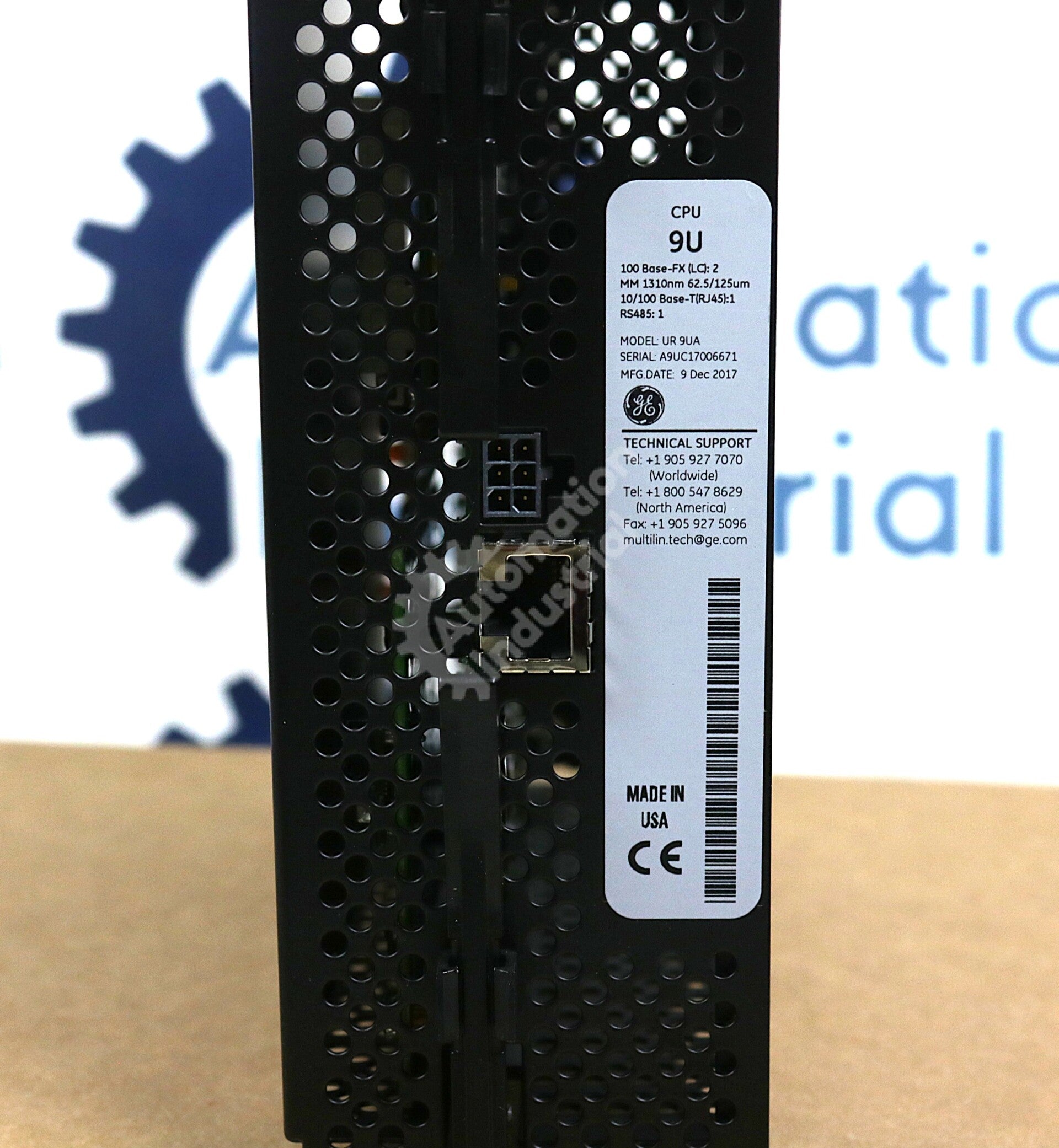 UR 9UA By GE Multilin UR-9UA CPU Module UR Series Universal Relays NSNB