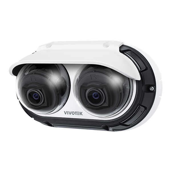 Vivotek MA9311-EHTV V-Series 5MPx2 Dual-Sensor AI Camera 3.2-7.7mm IP66 IK10