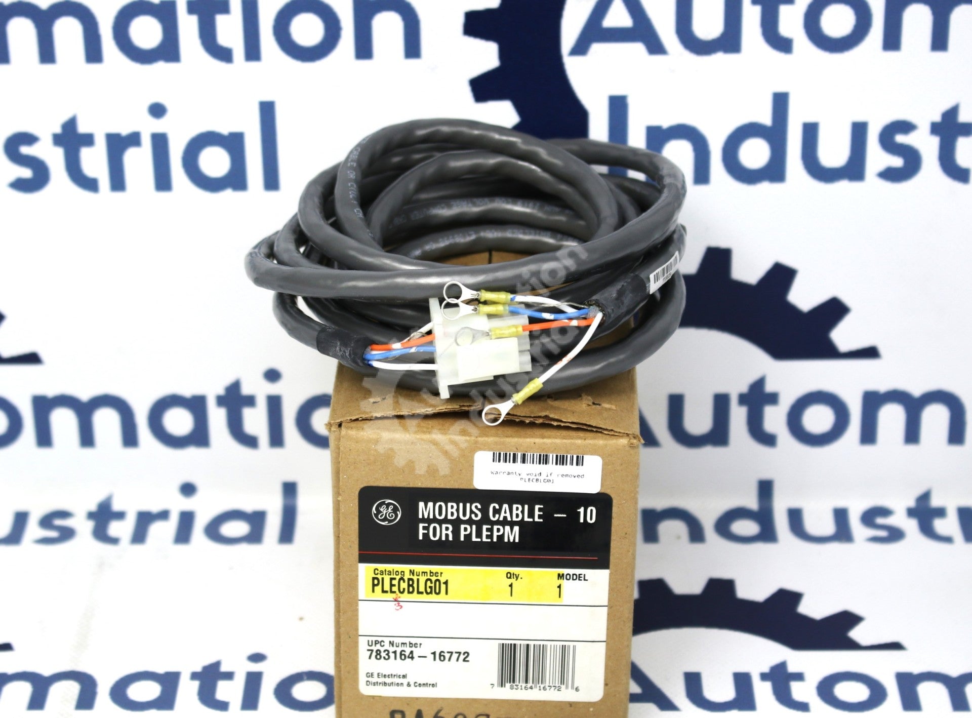 GE General Electric PLECBLG01 MODBUS Cable 10 for PLEPM