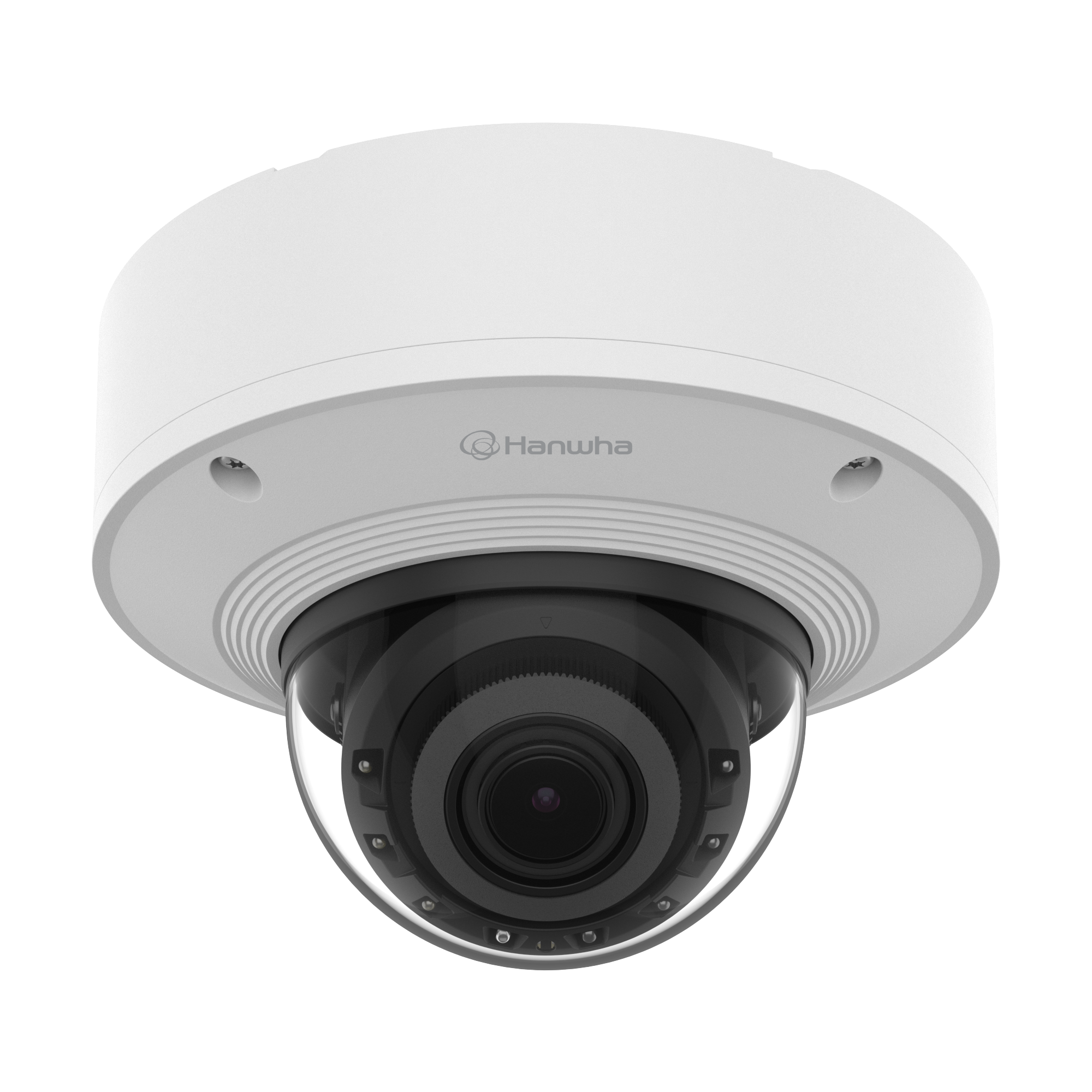 Hanwha XNV-A8085R 5MP IR Outdoor Vandal Dome AI Camera