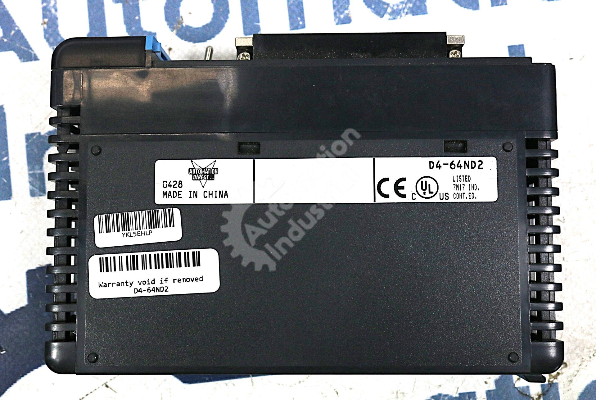 D4-64ND2 By Automation Direct 170-264VAC 50/60HZ 50VA 64PT Discrete Input Module