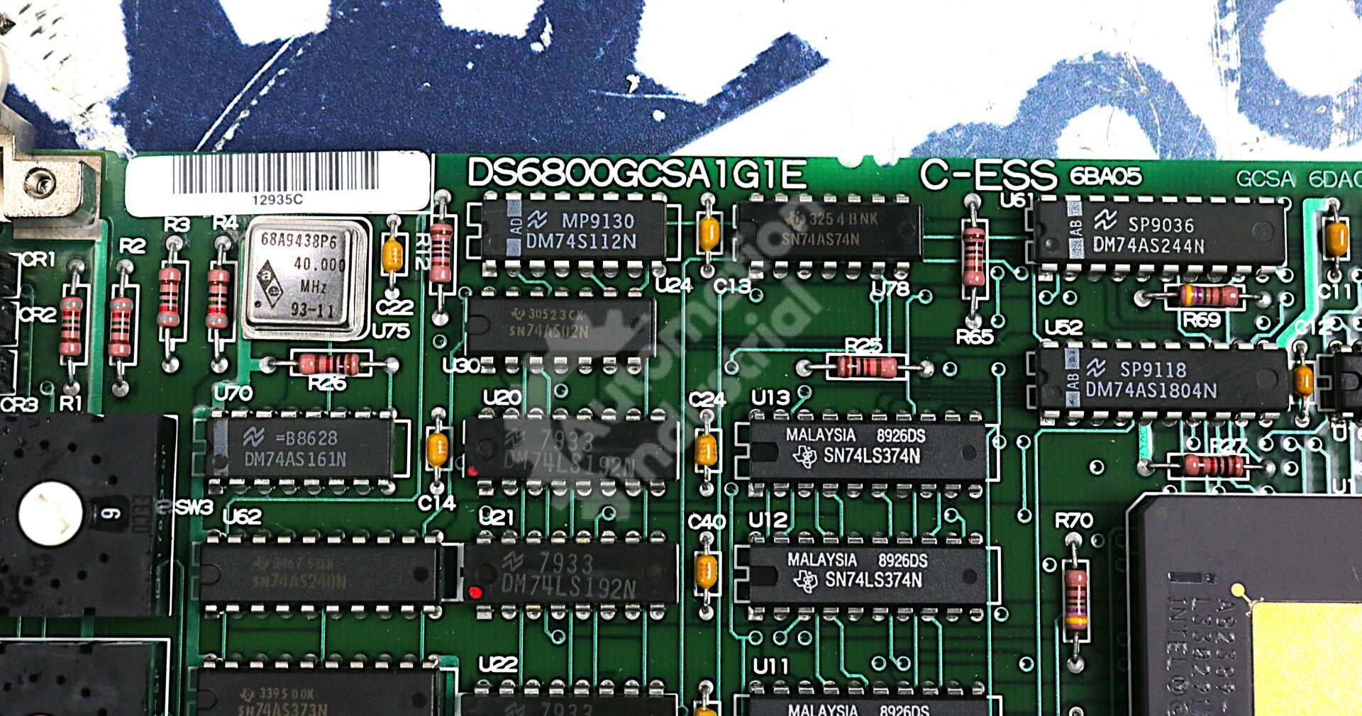 DS6815CSMC1A1A By General Electric DS6800GCSA1G1E Servo Rack Mountable Module
