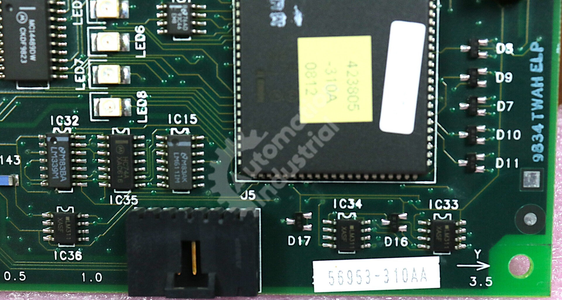 56953-310AA By Reliance Electric 4 Digit Led Display Regulator Board