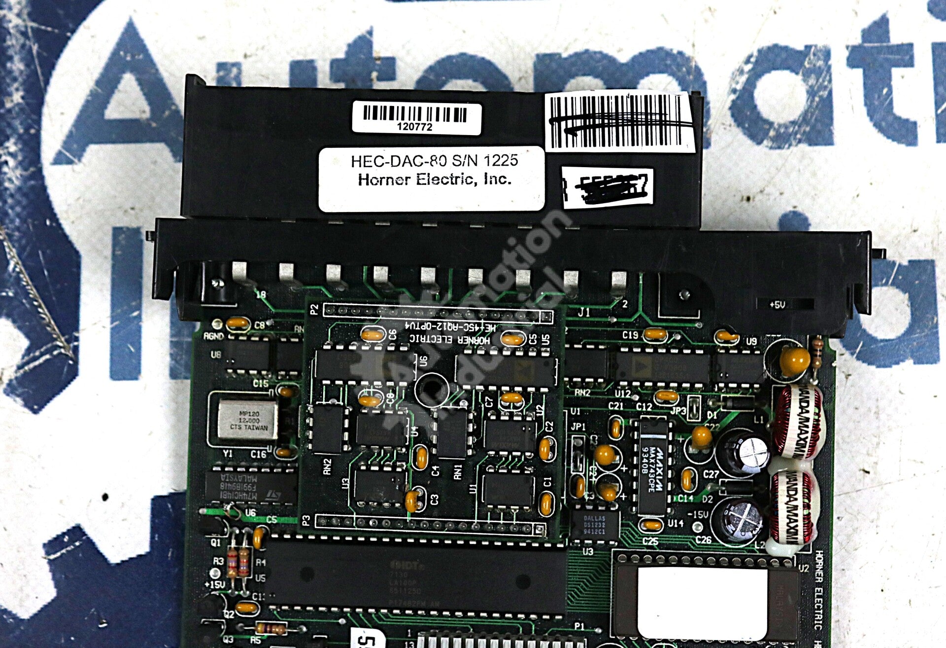 HEC-DAC-80 By Reliance Electric 8 Channel Analog Output