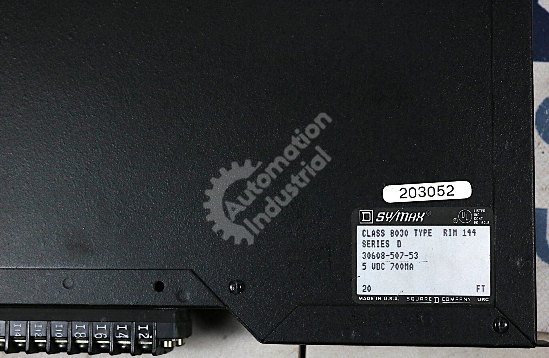 RIM-144 By Square D Sy/Max Class 8030 5VDC Multiplexed BCD Single Input Module