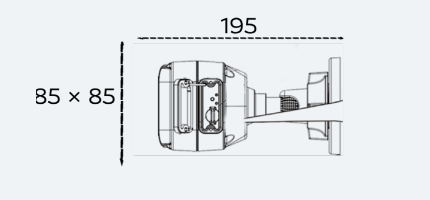 Eagle Eye Pro Camera PB02 Outdoor Bullet 5Mpix, 2.8-12mm moto lens, IR, IP66, NDAA, POE, SDCard (EN-CPUB-002a)
