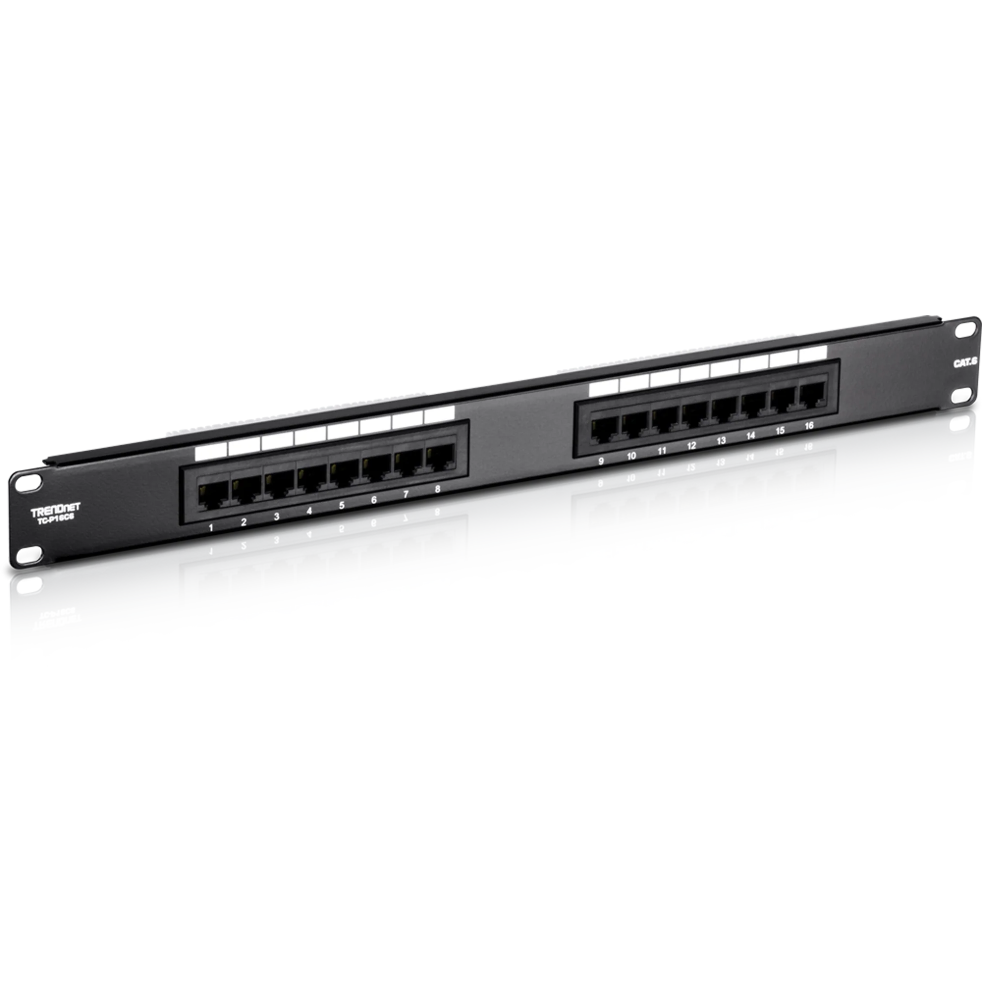 TRENDnet TC-P16C6 Cat6 16-Port Unshielded Patch Panel