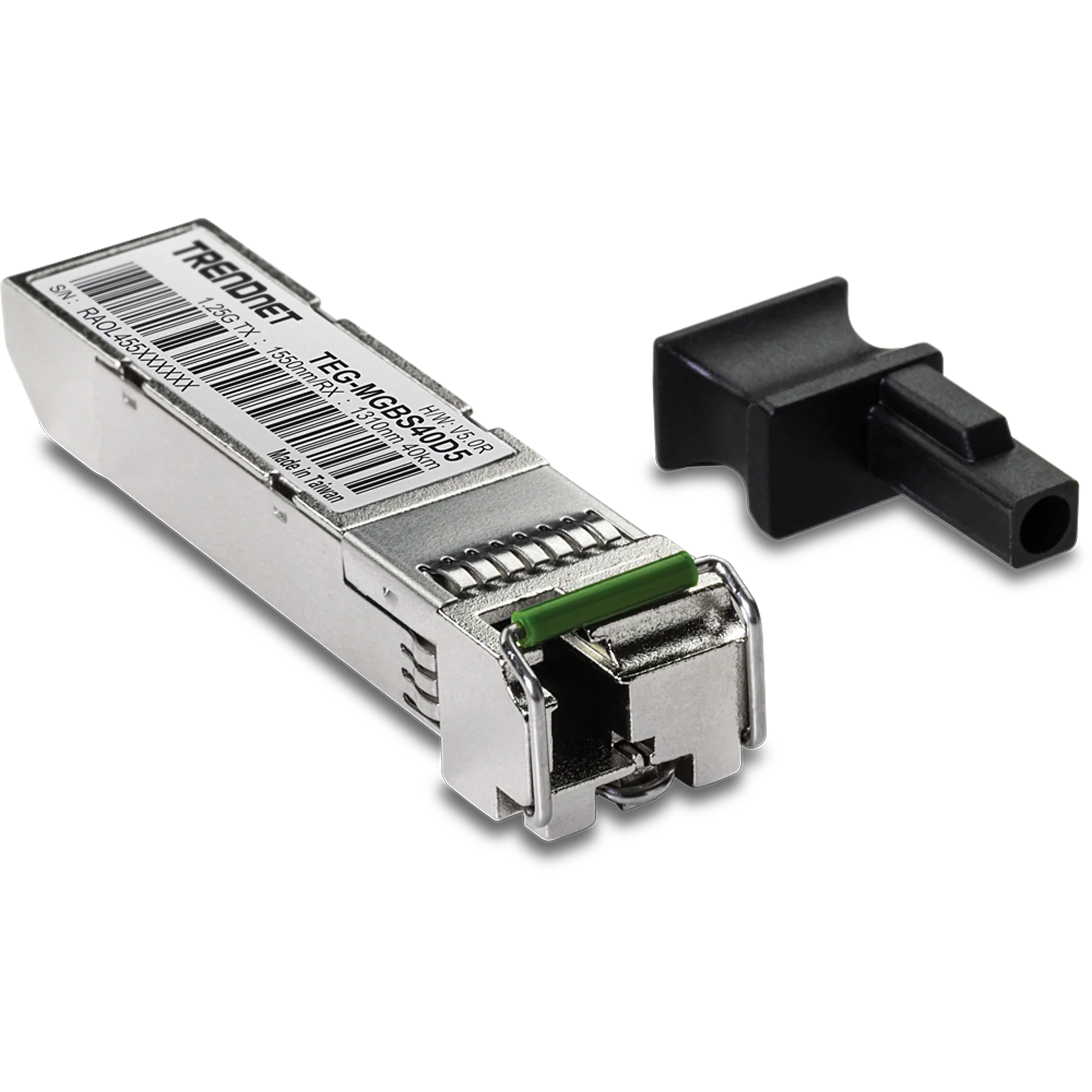TRENDnet TEG-MGBS40D5 Mini-GBIC Dual Wavelength Single-Mode LC Module 1550(40KM)