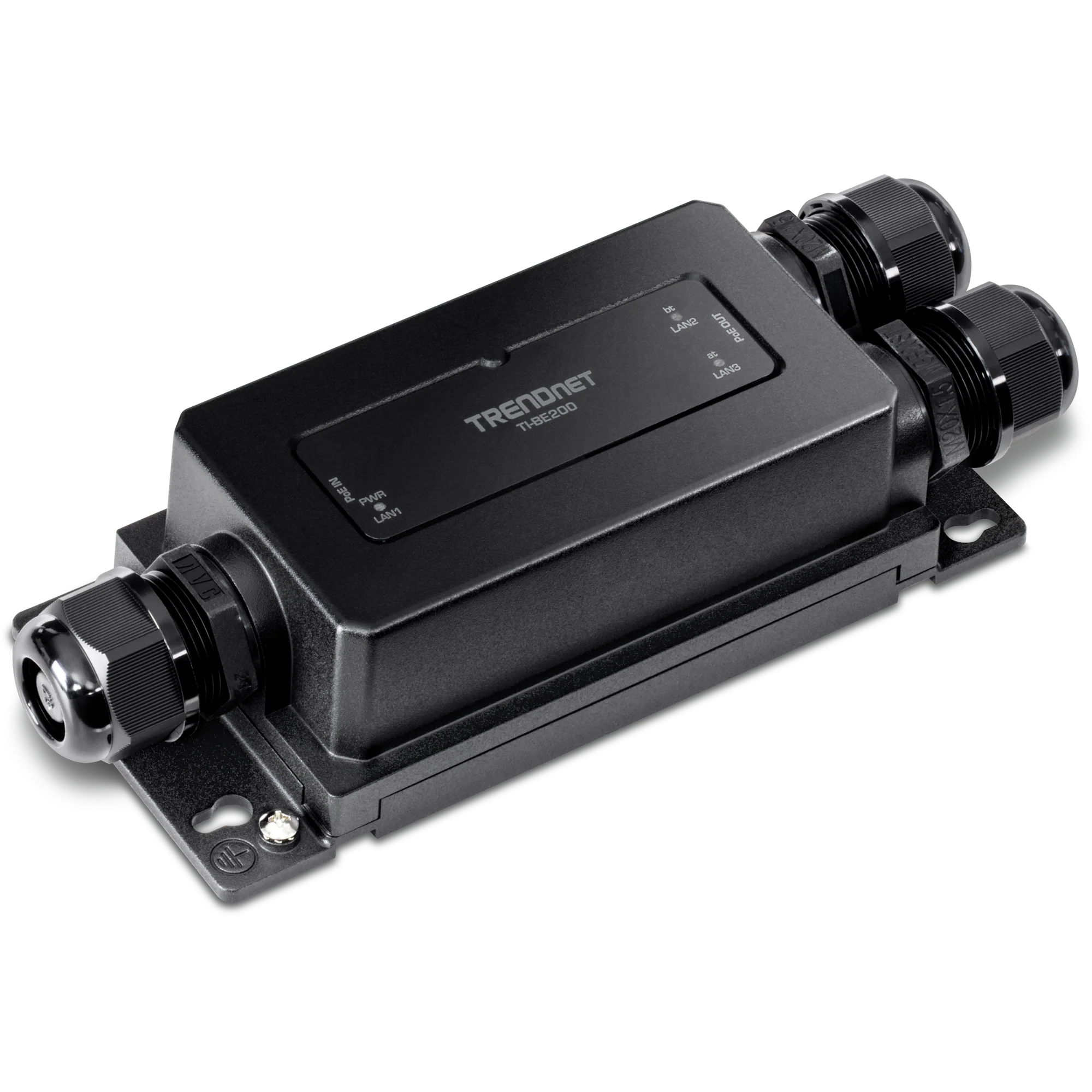 TRENDnet TI-BE200 2-Port Industrial Outdoor Gigabit PoE++ Extender