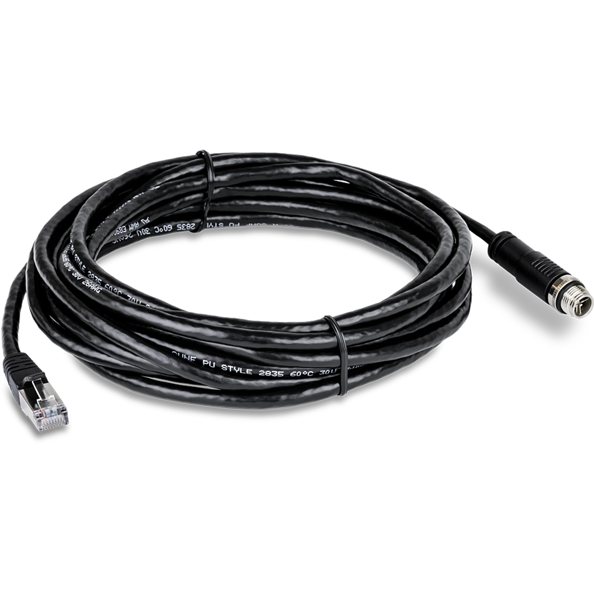 TRENDnet TI-CD05 M12 to RJ-45 Industrial Ethernet Cable, 5m (16.4 ft.)