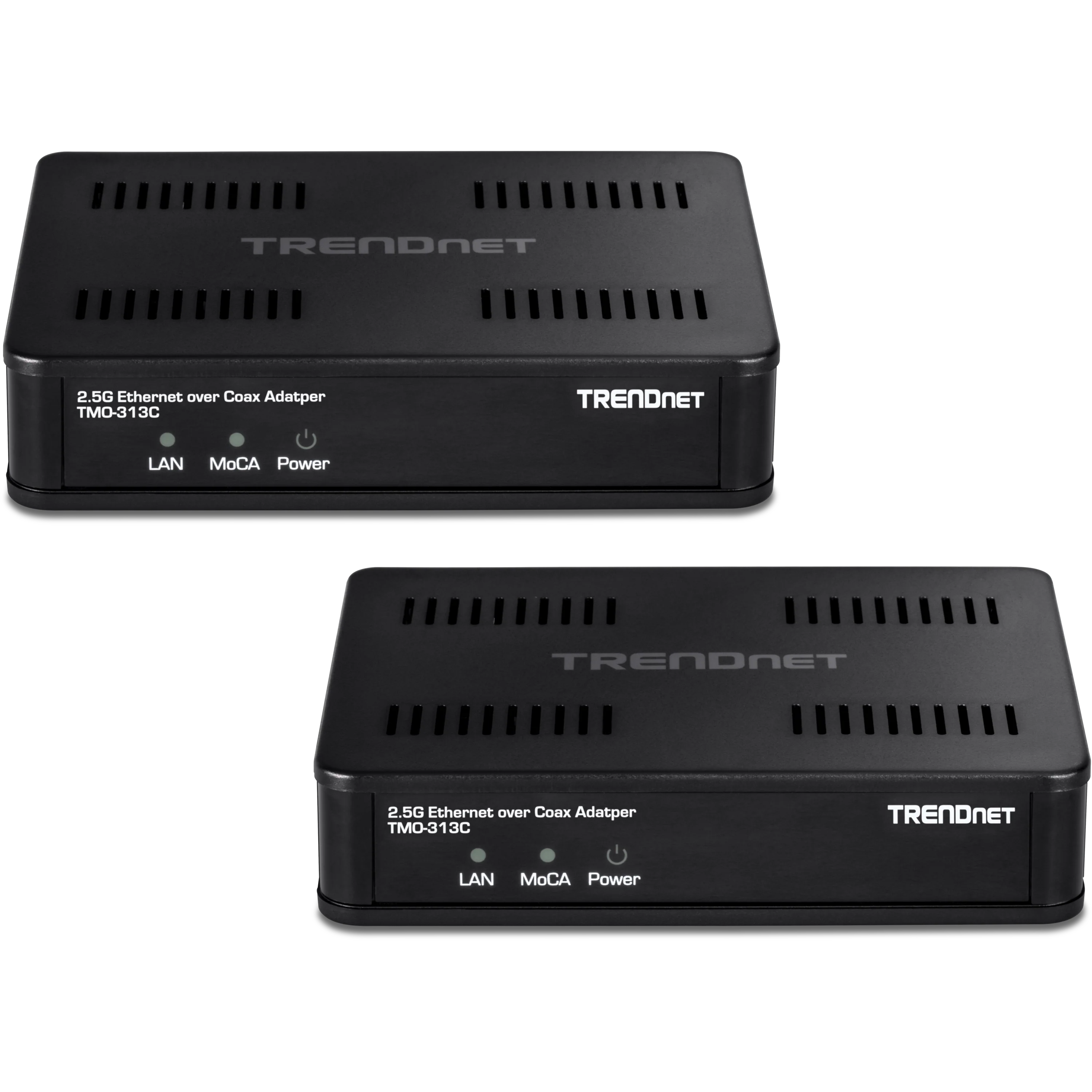 TRENDnet TMO-313C2K 2.5Gbps Ethernet over Coax Adapter (2-Pack)