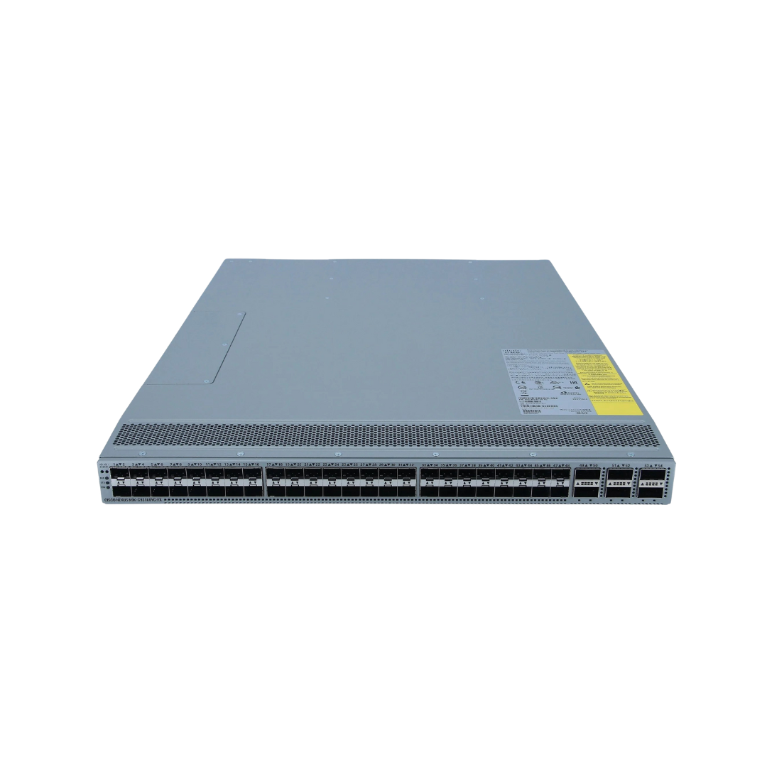 Cisco N9K-C93180YC-FX Refurbished — 48p 25G SFP + 6p 100G QSFP28 Switch