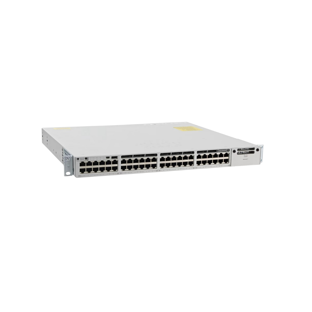 Cisco C9300-48P-A Refurbished — 48-Port PoE+ Network Advantage Switch