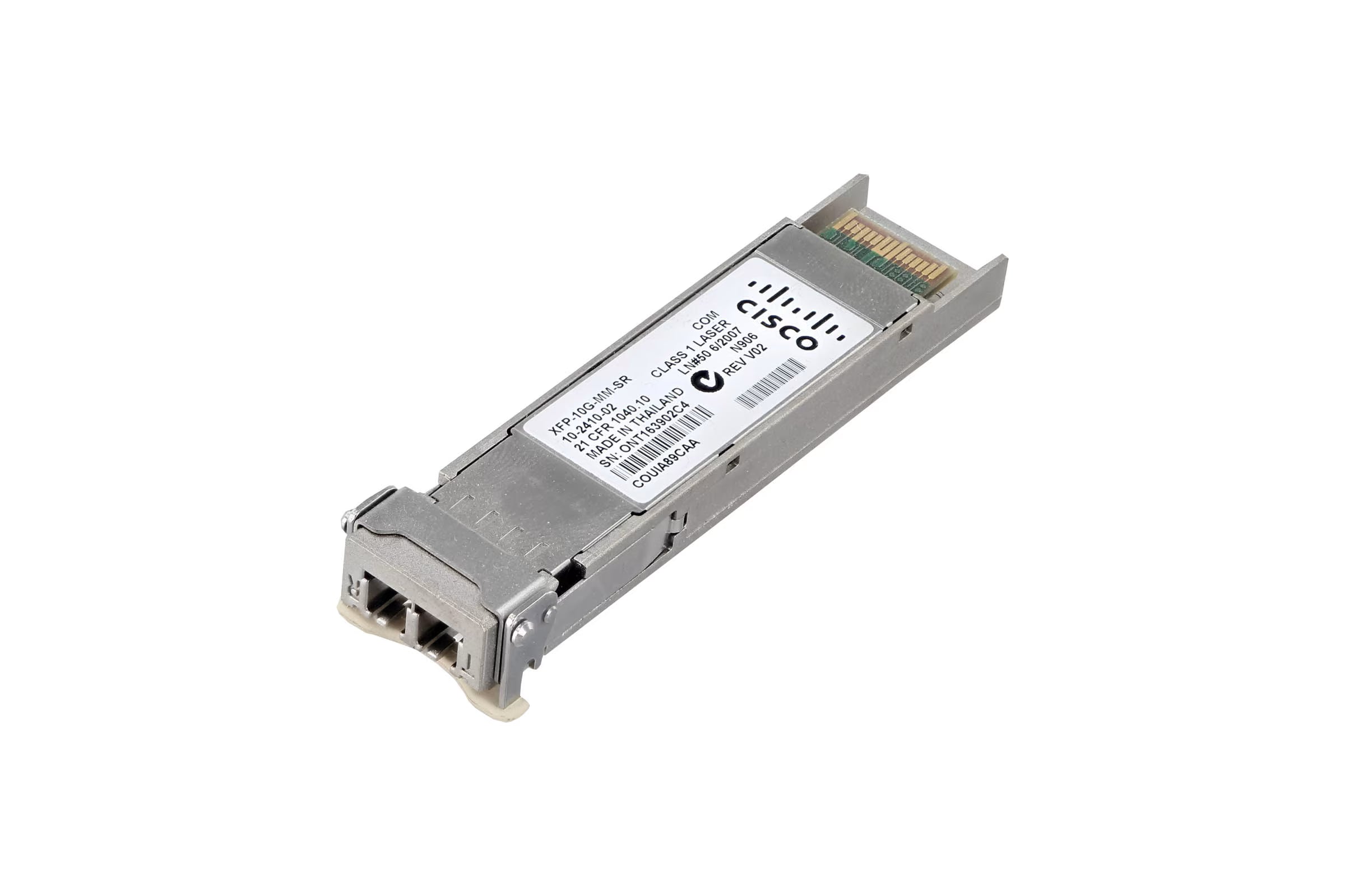Cisco XFP-10G-MM-SR Refurbished — 10GBASE-SR XFP Fiber Module