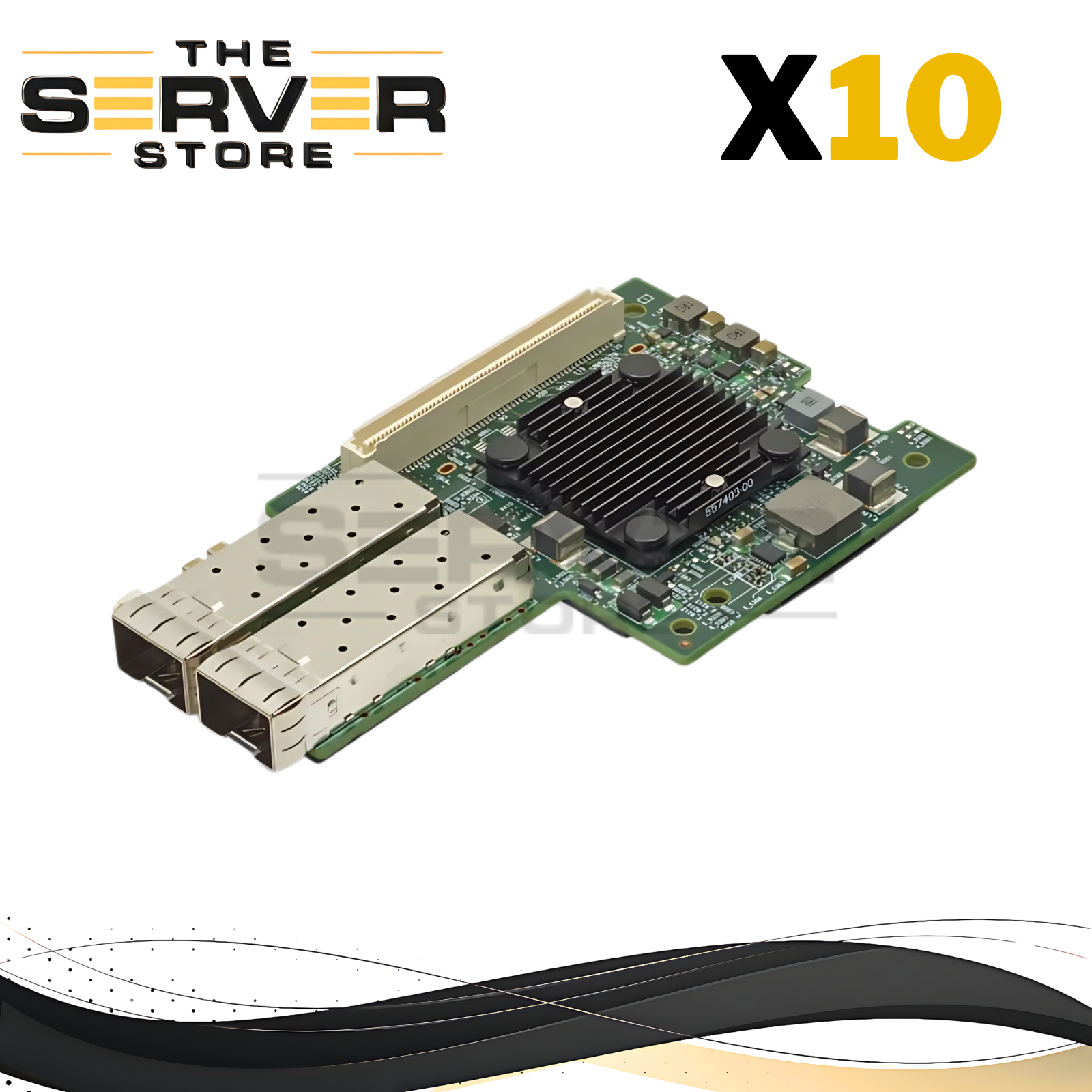Broadcom 57414 Dual Port 25GB/10GB SFP OCP Mezzanine Card NIC (LOT) BCM957414M4142C