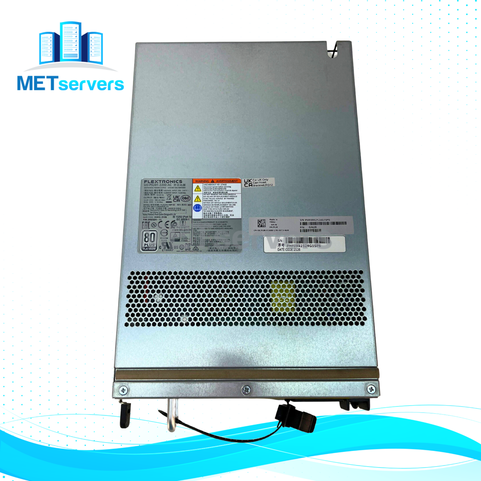 FLEXTRONICS 240V 80Plus Platinum Switching Power Supply (06JN28)