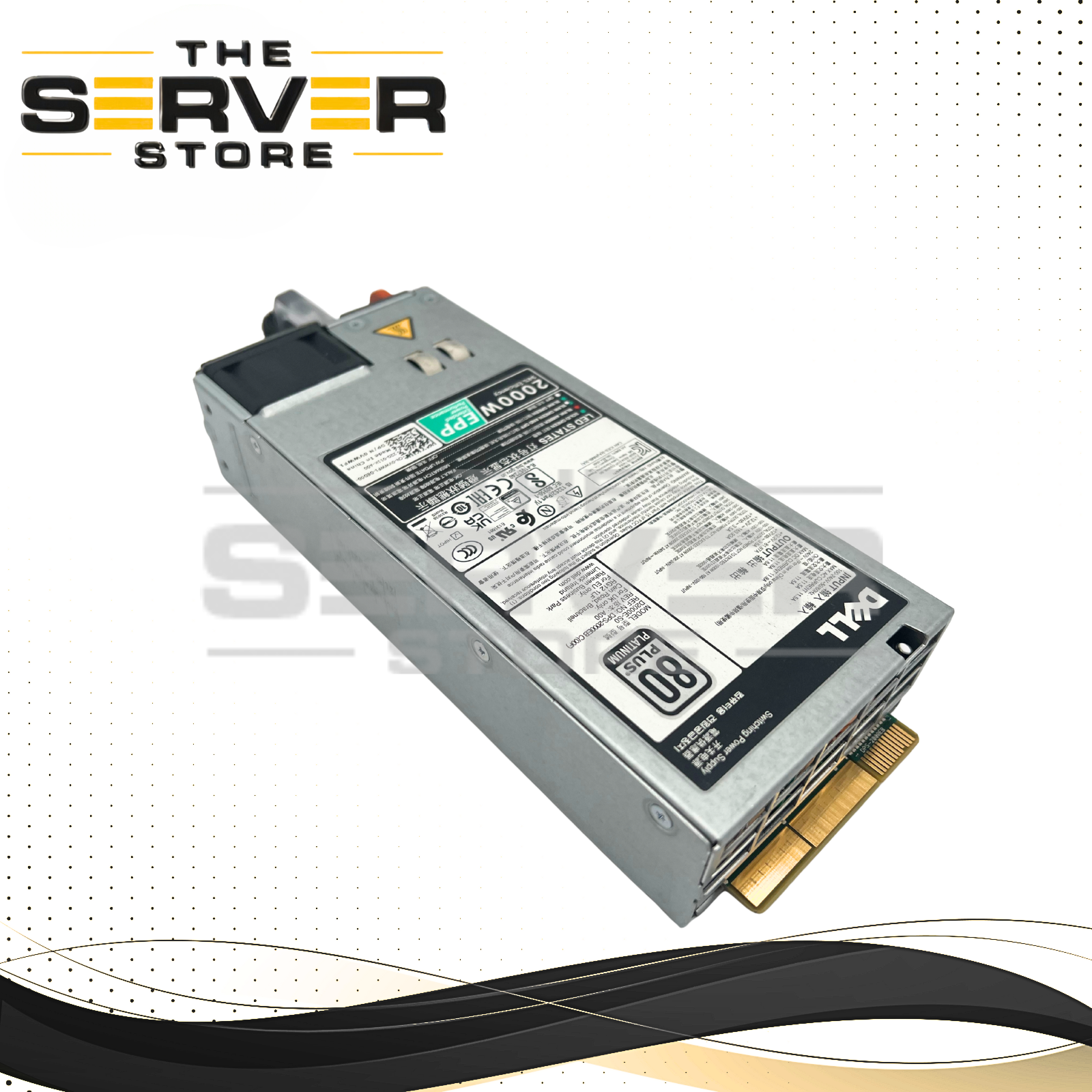 Dell 2000W 80 Plus Platinum EPP Power Supply 0VWWF1 VWWF1