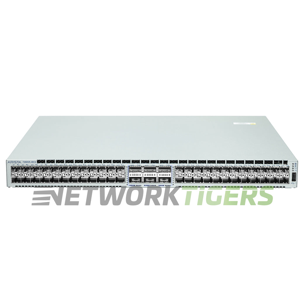 NEW Arista DCS-7280SR-48C6-M-R 48x 10GB SFP+ 6x 100GB QSFP28 B-F Airflow Switch