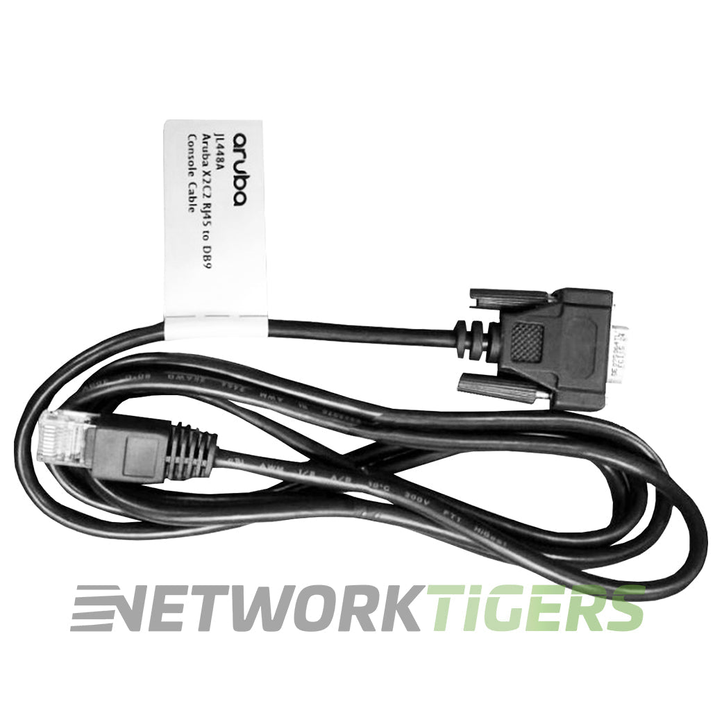 Aruba JL448A X2C2 RJ45 to DB9 Console Cable