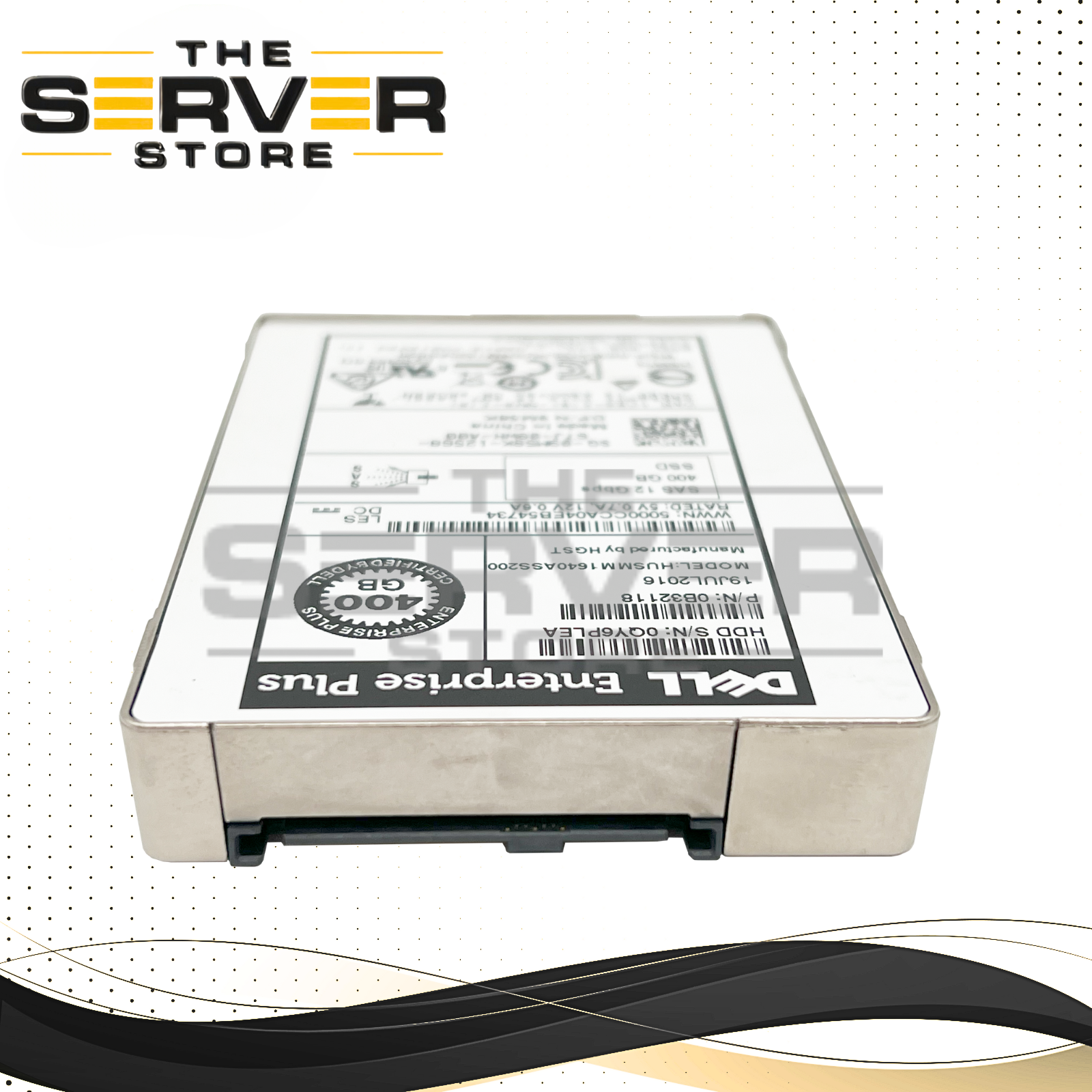 Dell Enterprise Plus 400GB SAS 12G SFF 2.5" SSD HUSMM1640ASS200 0B32118 (No Tray)