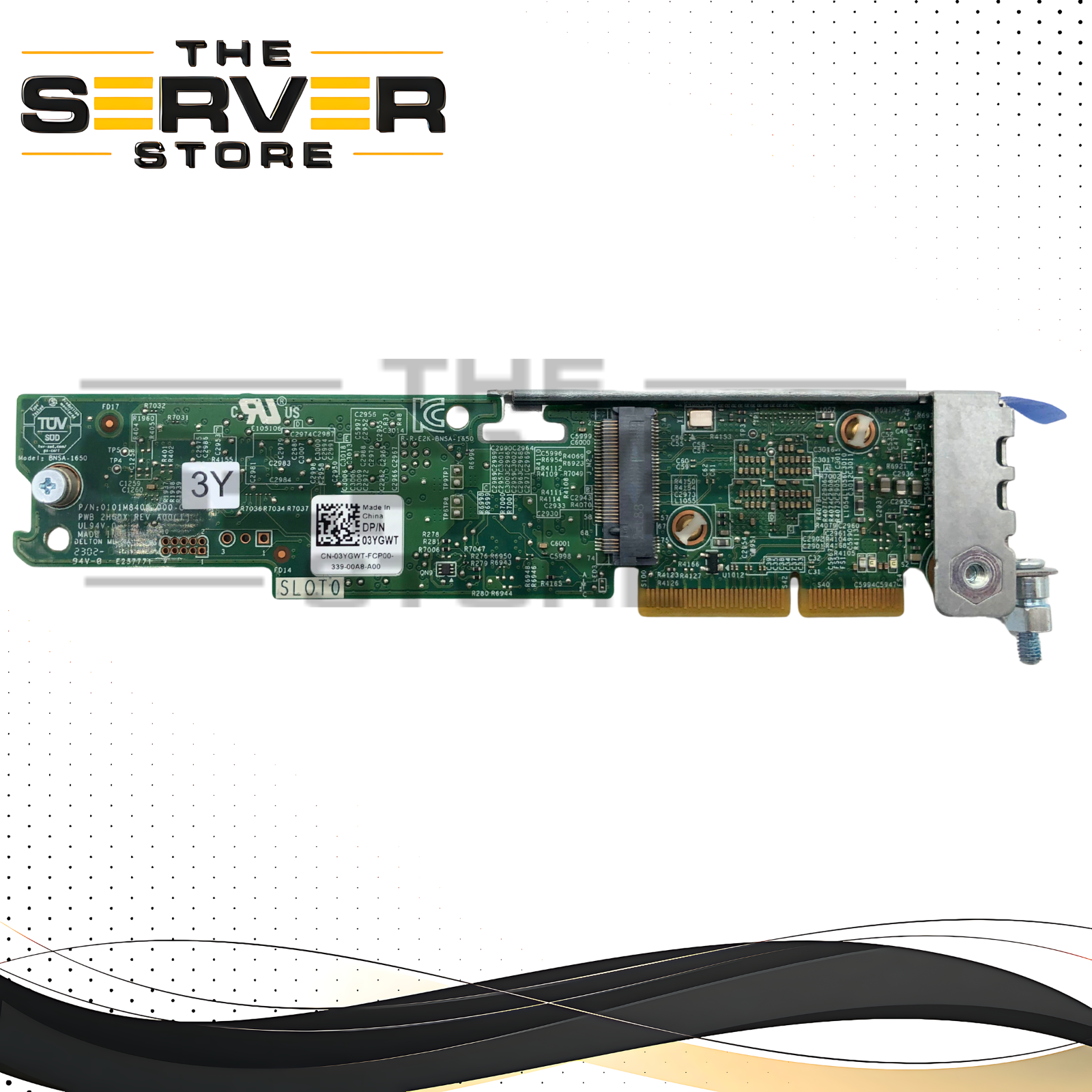 Dell BOSS-N1 Dual M.2 NVMe Slot PCIe G3 x4 Boot Controller Card 03YGWT 3YGWT